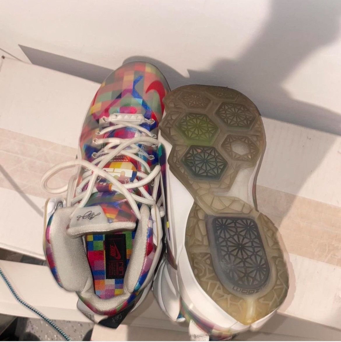Nike Nike LeBron 12 EXT Prism Elite Size US 8.5 / EU 41-42 - 8 Thumbnail