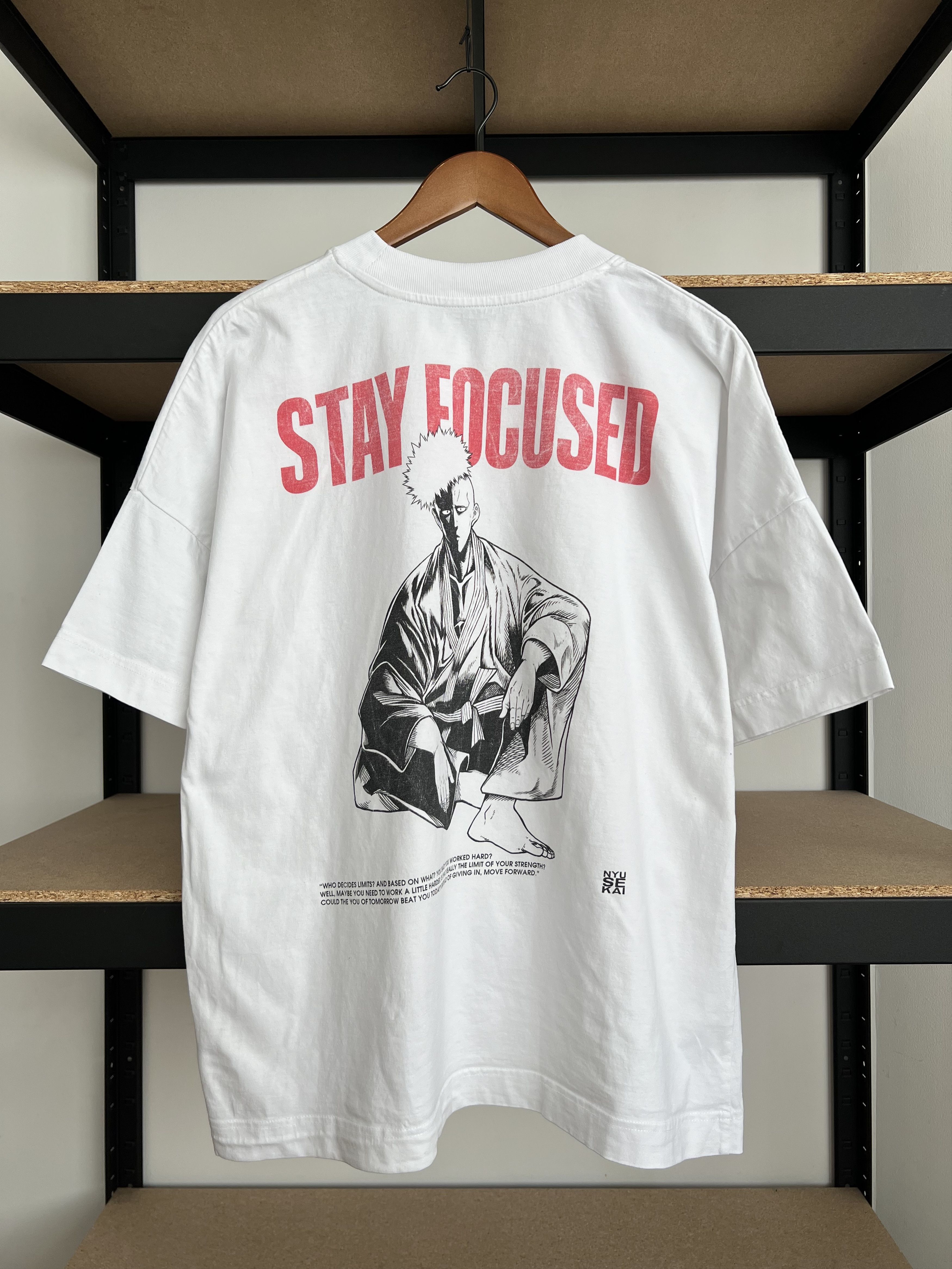 One Punch Man Saitama Anime Manga White T-shirt