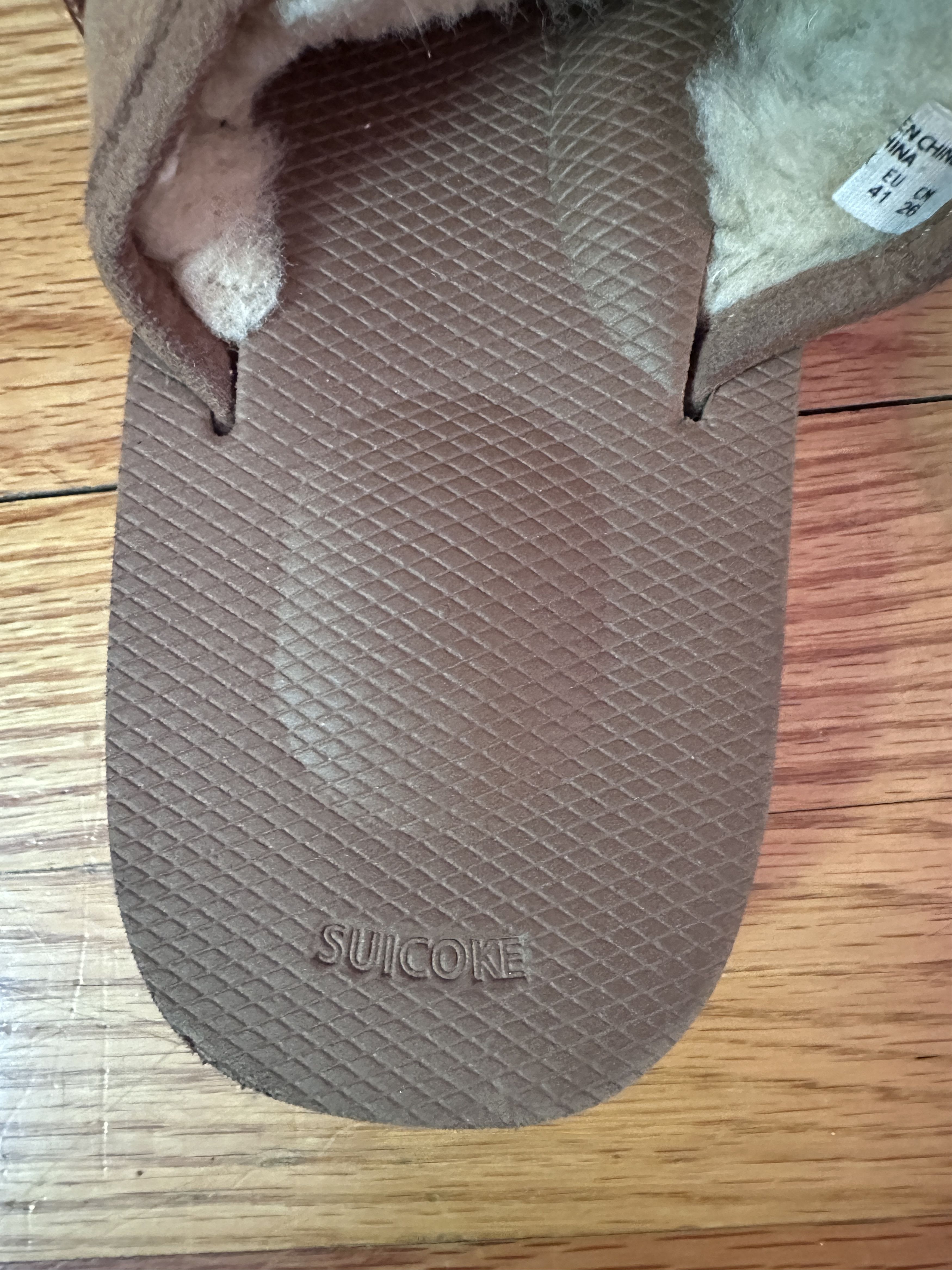 Suicoke Suicoke Moto Shearling-Trim Slides Size US 8 / EU 41 - 4 Thumbnail
