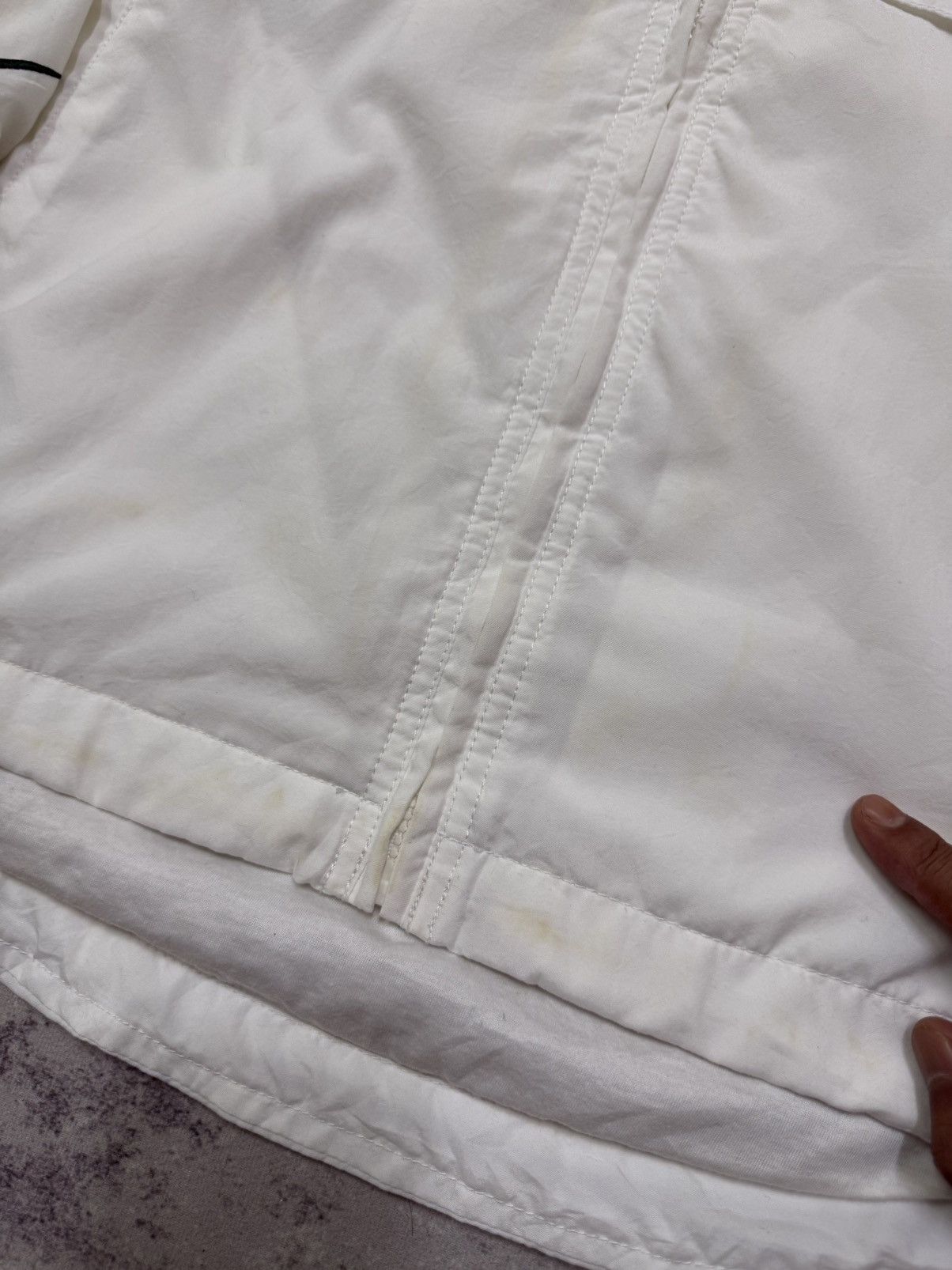 Nike Vintage 90s Nike Tennis Court Covertiable Sleeve Jacket Size US XL / EU 56 / 4 - 7 Thumbnail