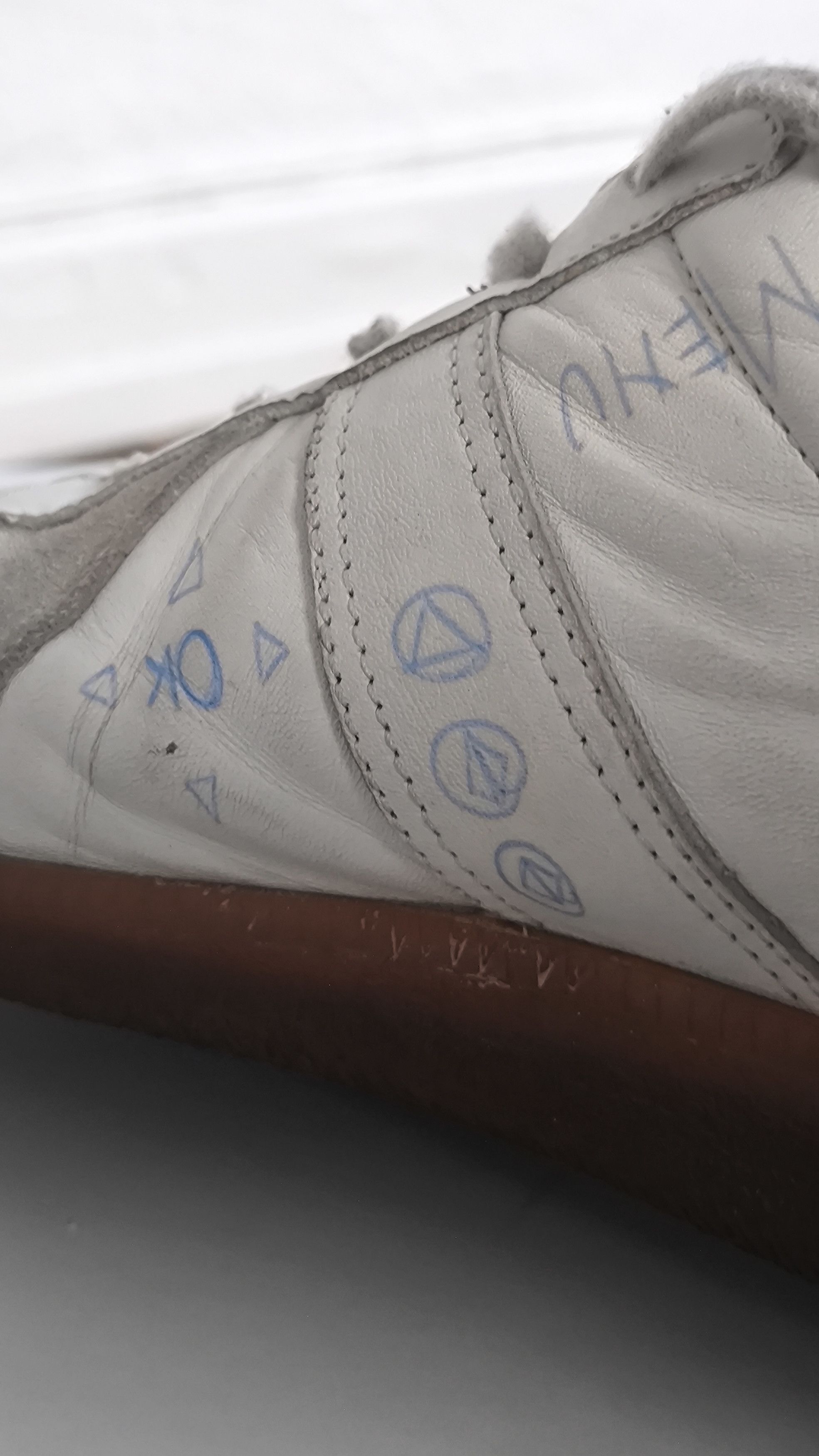 Maison Margiela 1/1 Unique Hand Drawn 2006 Turin Olympic Games Size US 9 / EU 42 - 11 Thumbnail