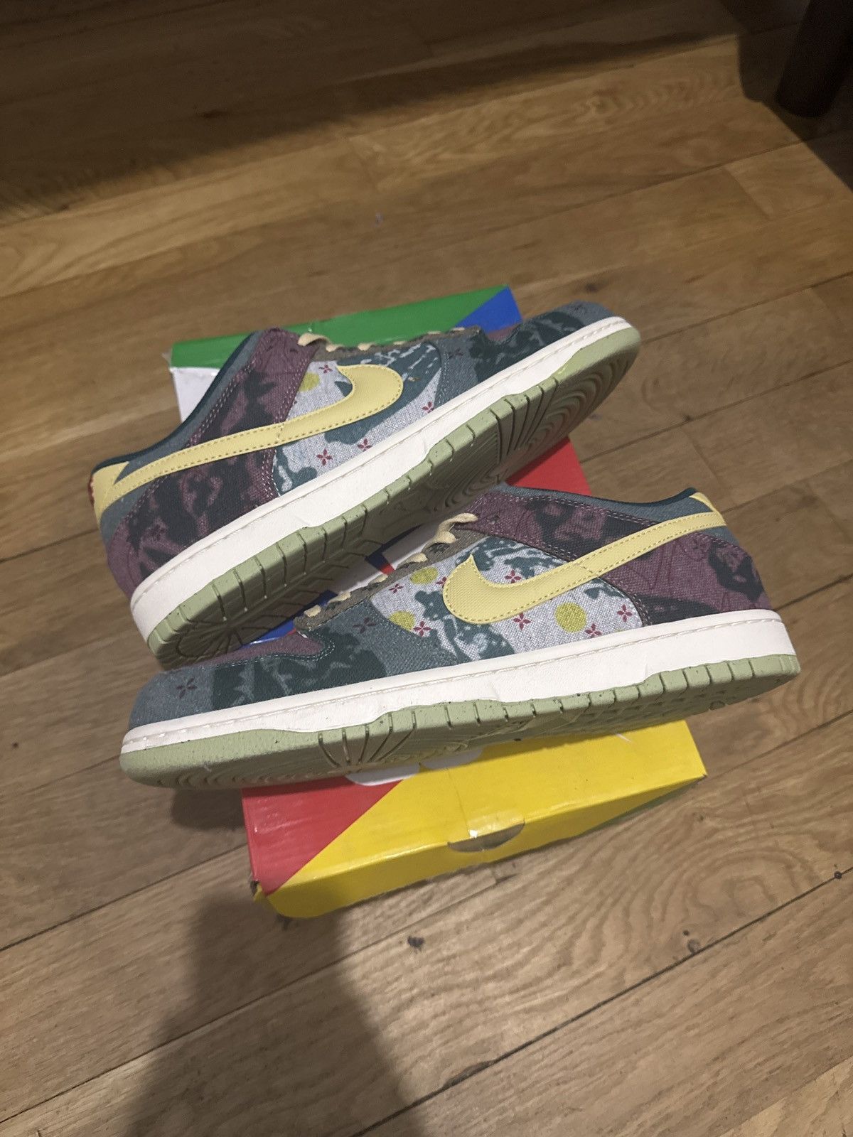 Nike Dunk Low “Community Gardens” Size US 12 / EU 45 - 3 Thumbnail