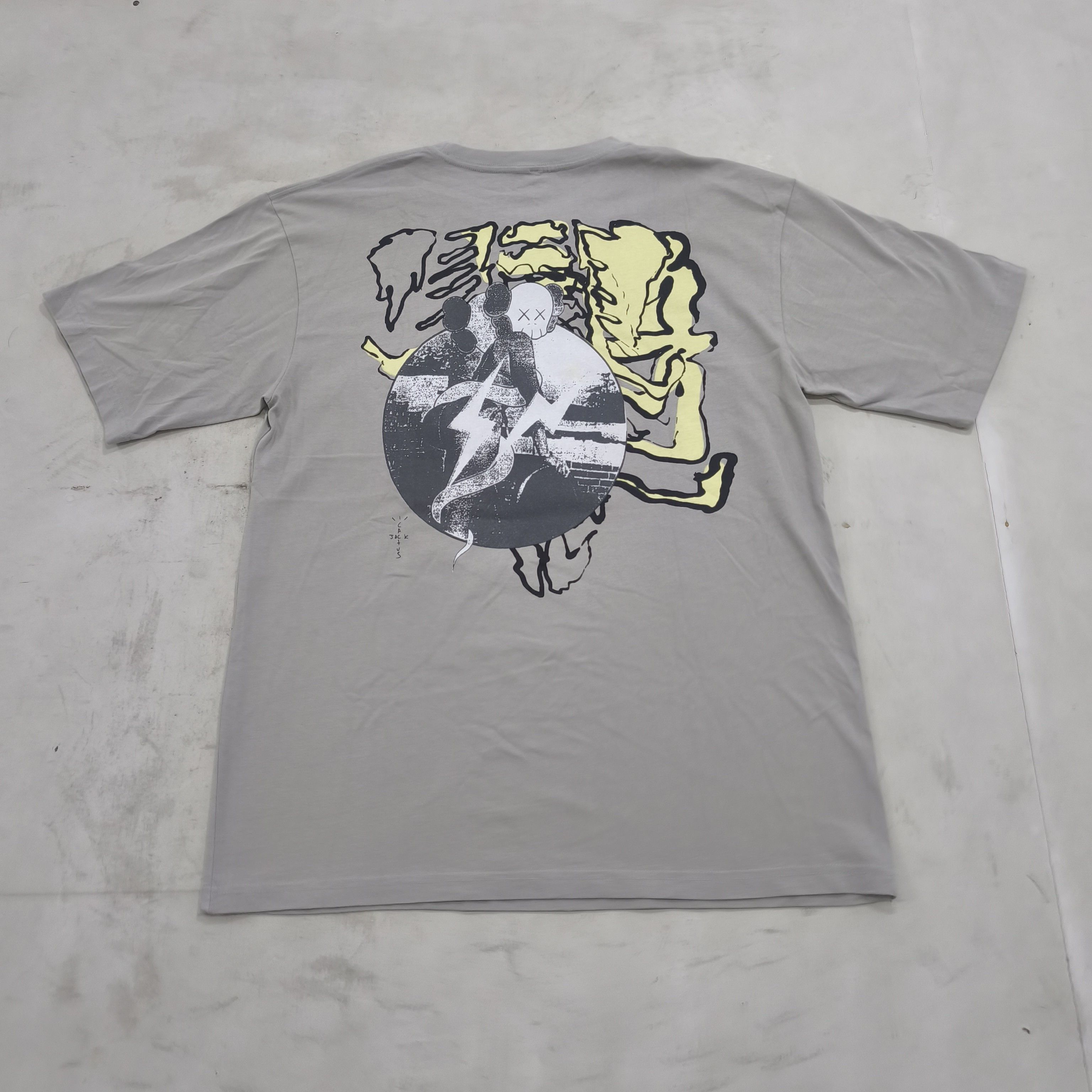Fragment Design × Kaws × Travis Scott Travis Scott Cactus Jack + Kaws For Fragment Tee Size US XL / EU 56 / 4 - 7 Thumbnail