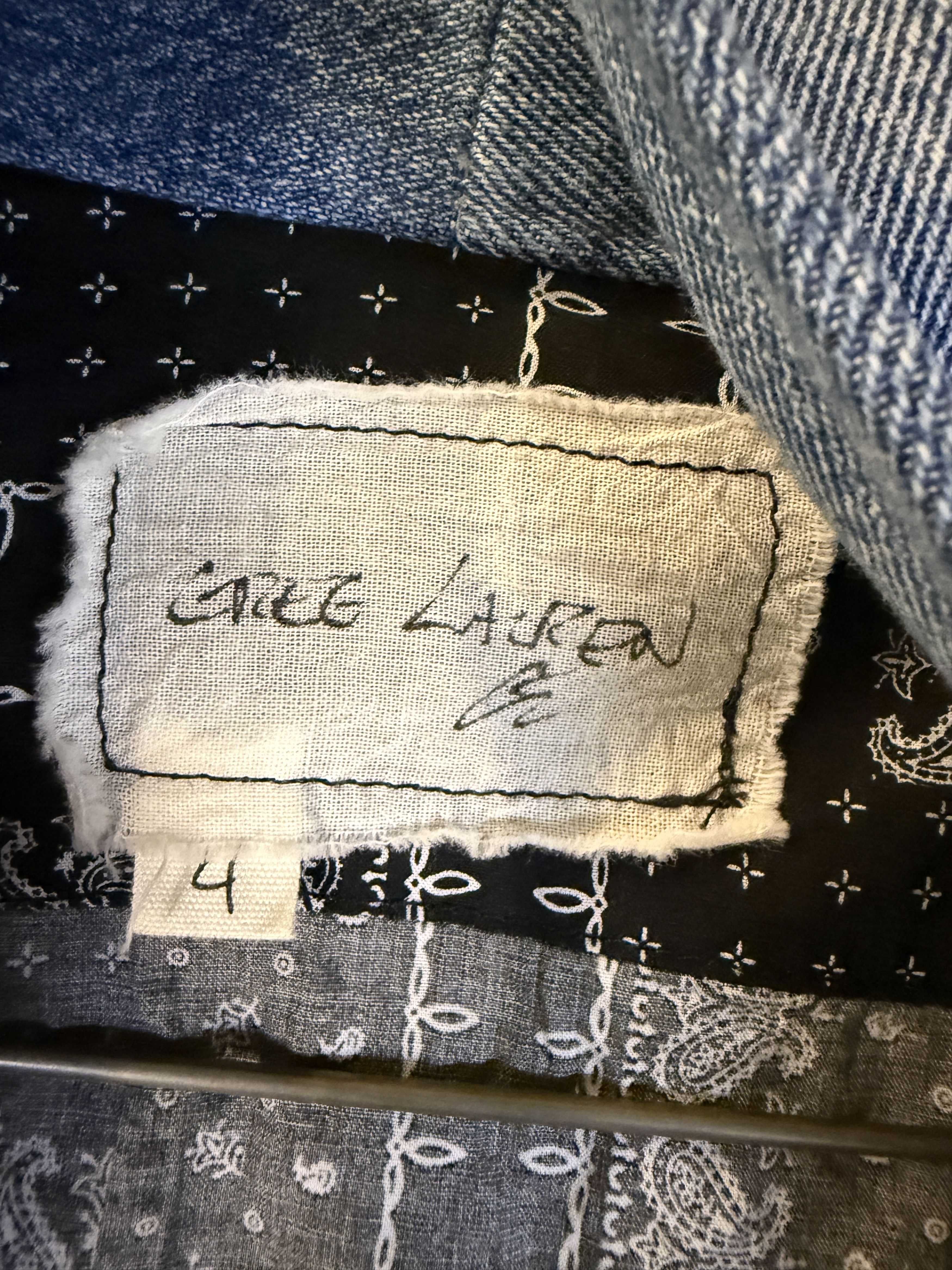 Greg Lauren Greg Lauren Bandana Long GL1 Kimono Size US XL / EU 56 / 4 - 6 Thumbnail