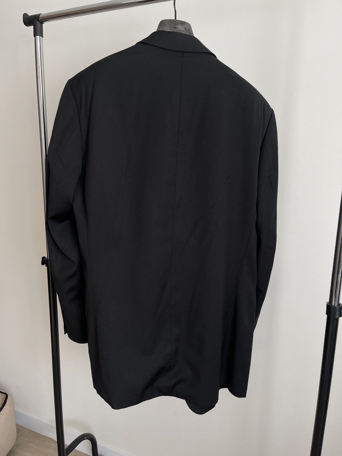 Hugo Boss Vintage hugo boss black blazer mens classic jacket 46L Size 44L - 9 Thumbnail