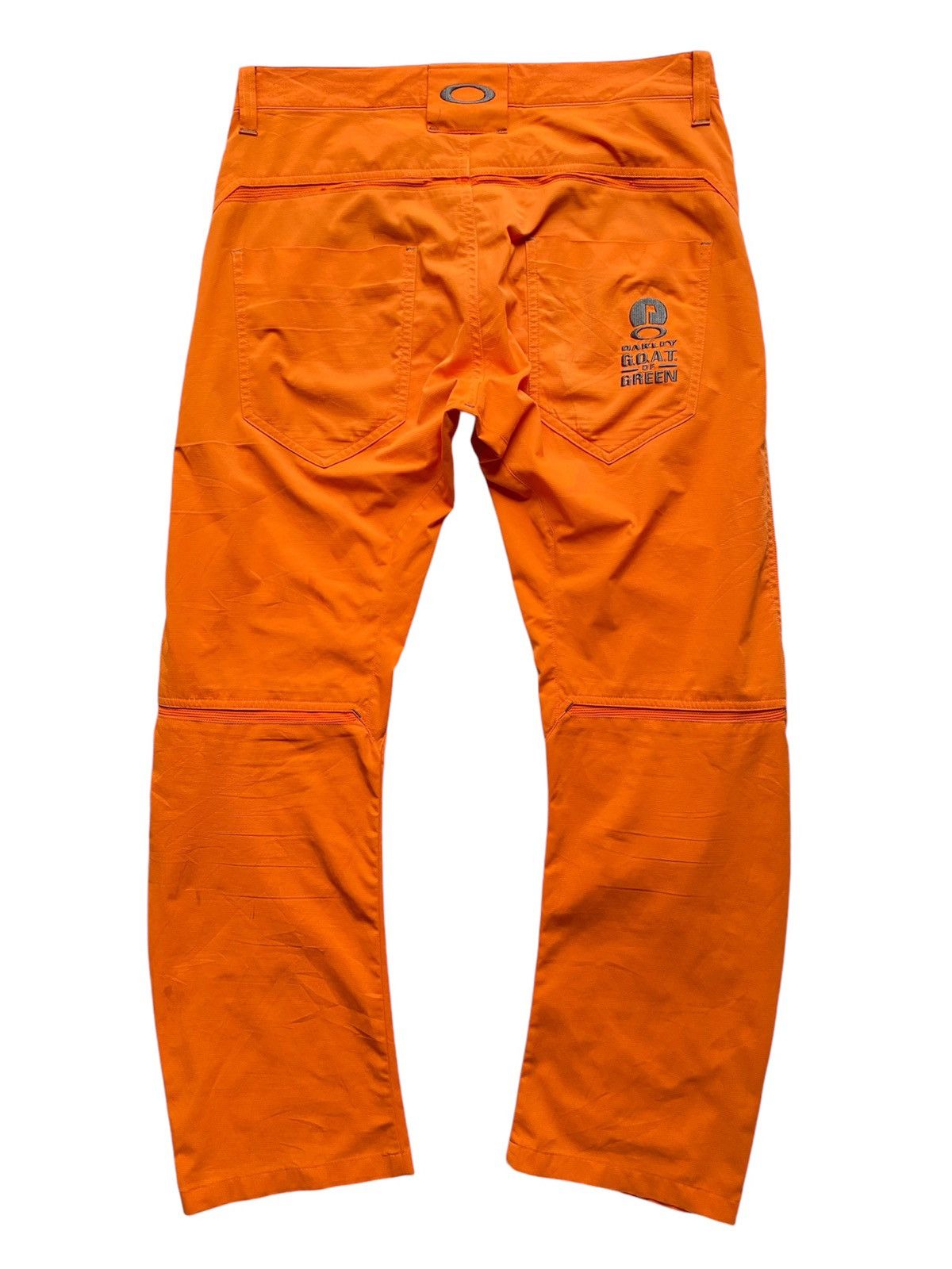 Oakley × Vintage Rare oakley nylon orange pants 2000s Size US 33 - 2 Thumbnail