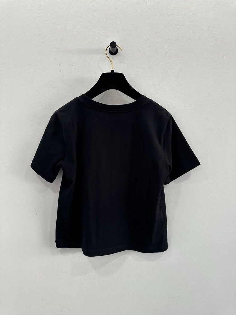 Celine Celine Paris Black Short Sleeve Tee Size US XS / EU 42 / 0 - 2 Thumbnail