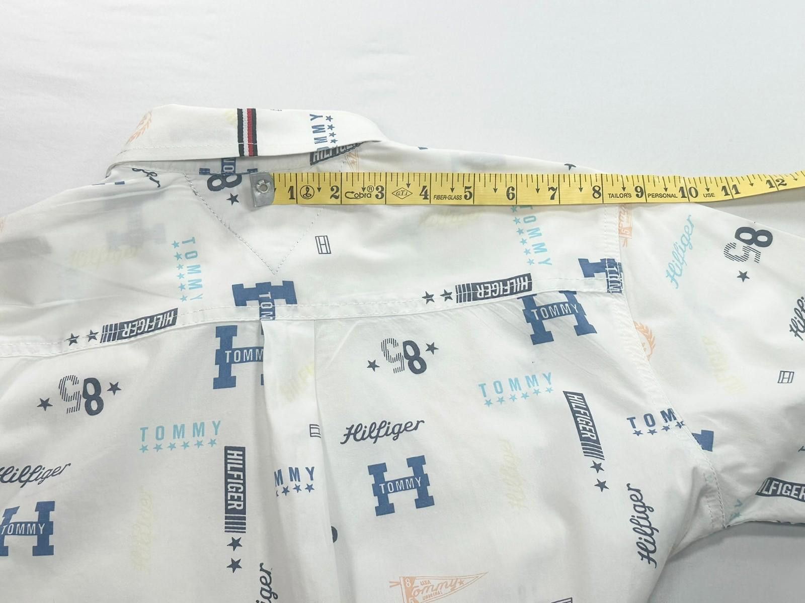 Tommy Hilfiger Tommy Hilfiger Multicolor Logo Oxford Button Up Boys L Size US L / EU 52-54 / 3 - 6 Thumbnail