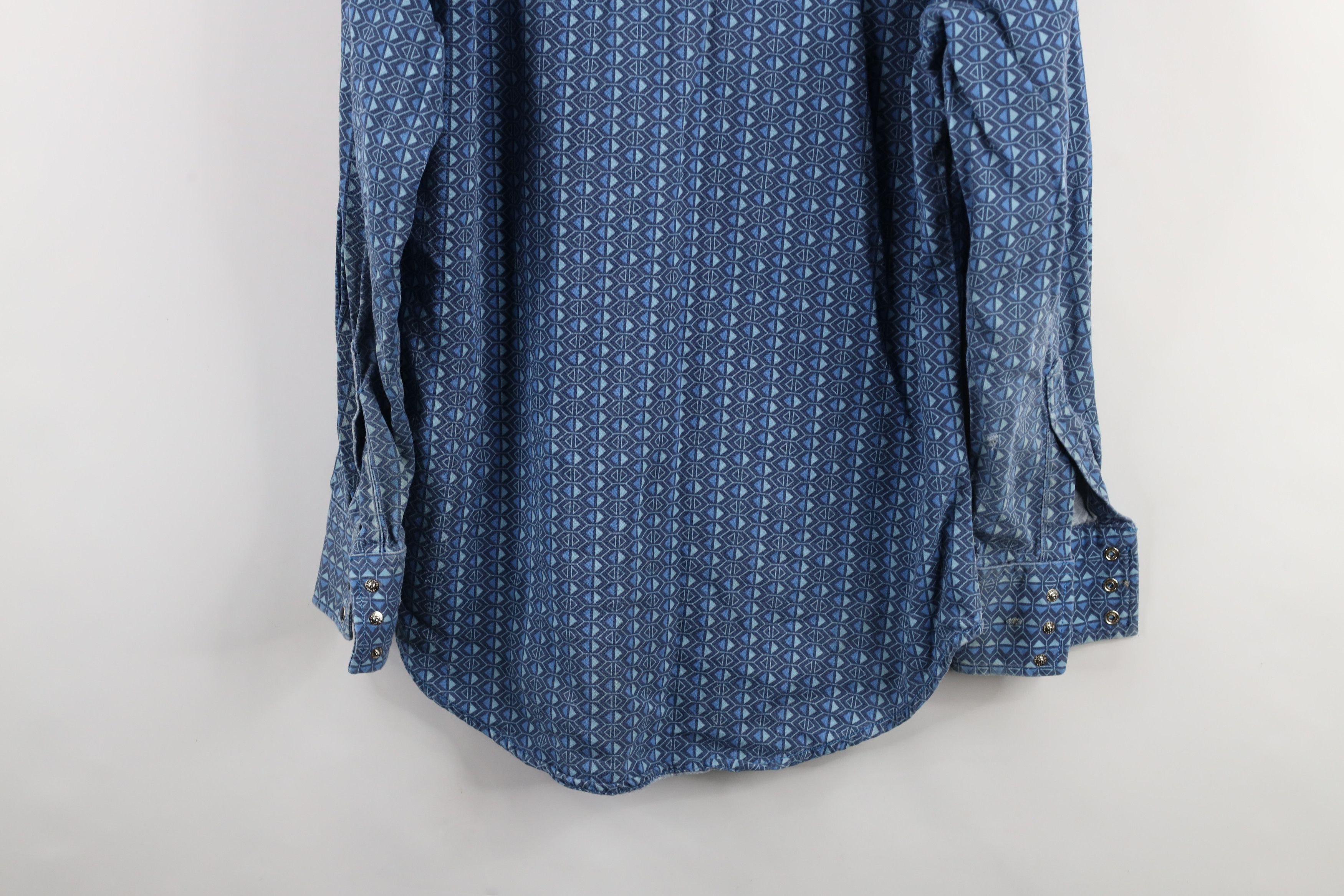 Vintage × Wrangler Wrangler FR 20X Fire Flame Resistant Snap Button Shirt Size US M / EU 48-50 / 2 - 17 Thumbnail