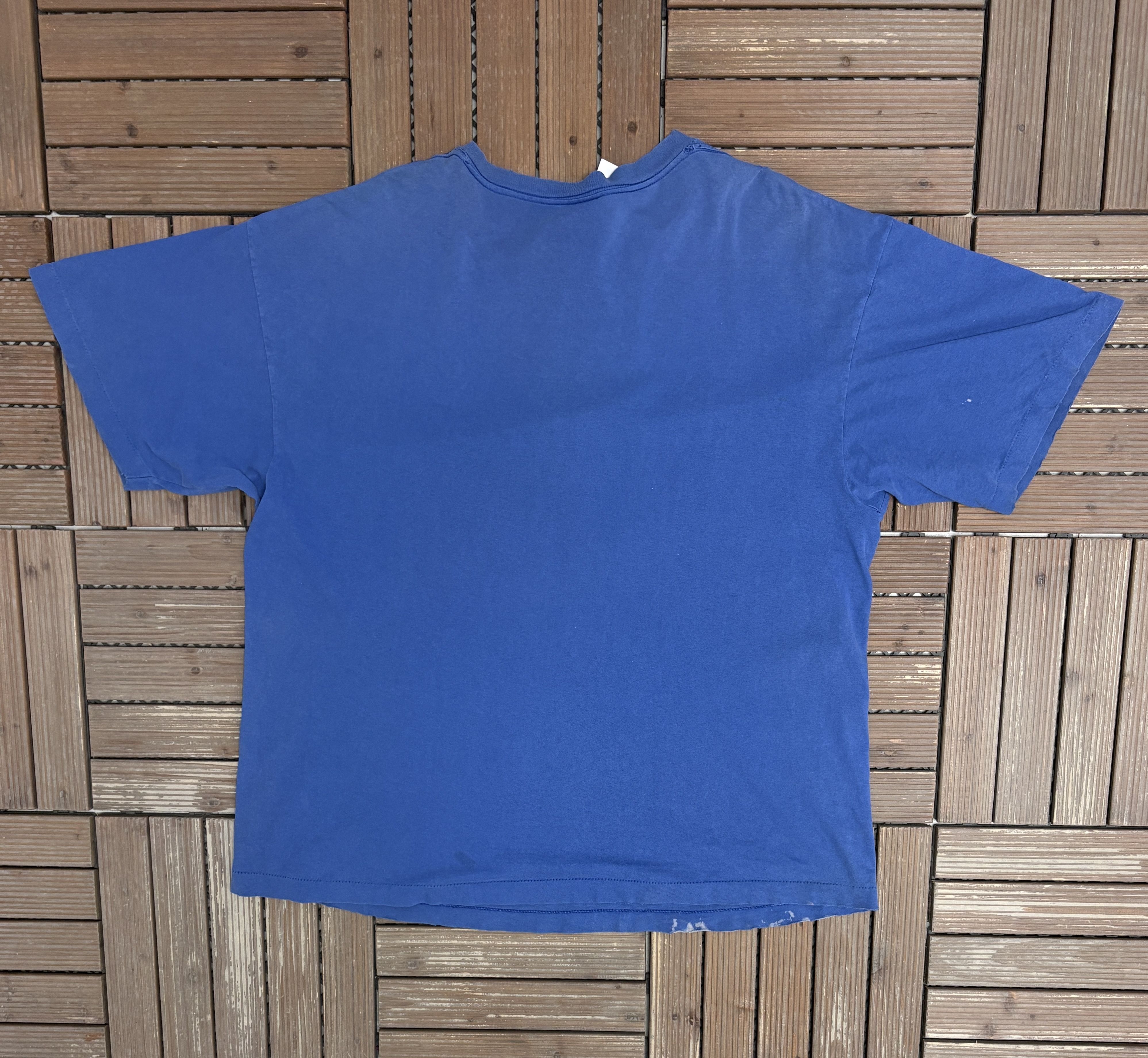 Logo 7 Chicago Cubs Wild Card 1998 Vintage Blue T-Shirt Tee Size US XXL / EU 58 / 5 - 4 Thumbnail