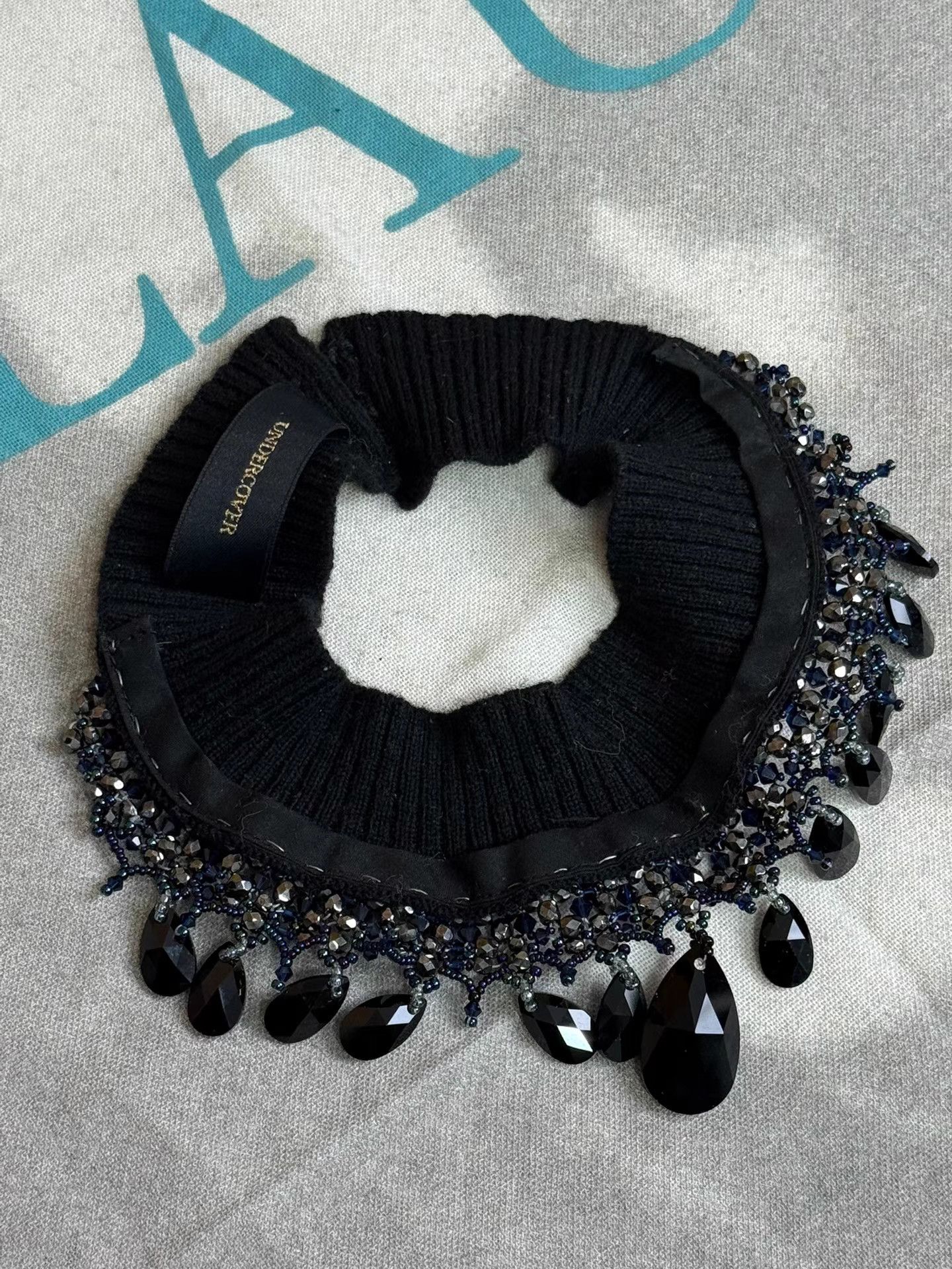Undercover UNDERCOVER Beaded Knit Collar K20 Size ONE SIZE - 7 Thumbnail