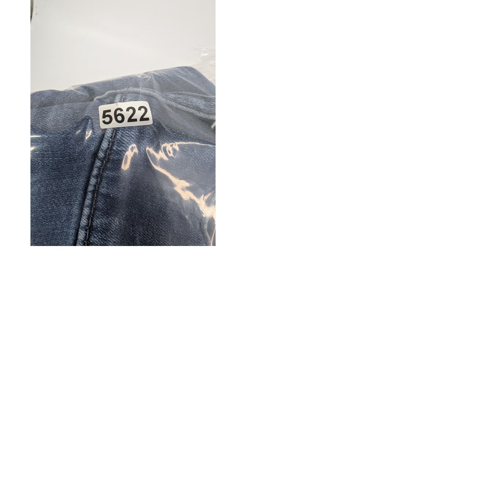 Vintage VINTAGE Lane Bryant Blue Jeans High Rise Straight Tighten Tummy Fit Sz 20 Womens Denim Cotton Polyester Spandex Rayon Stretchy Size 42" / US 20 - 9 Thumbnail