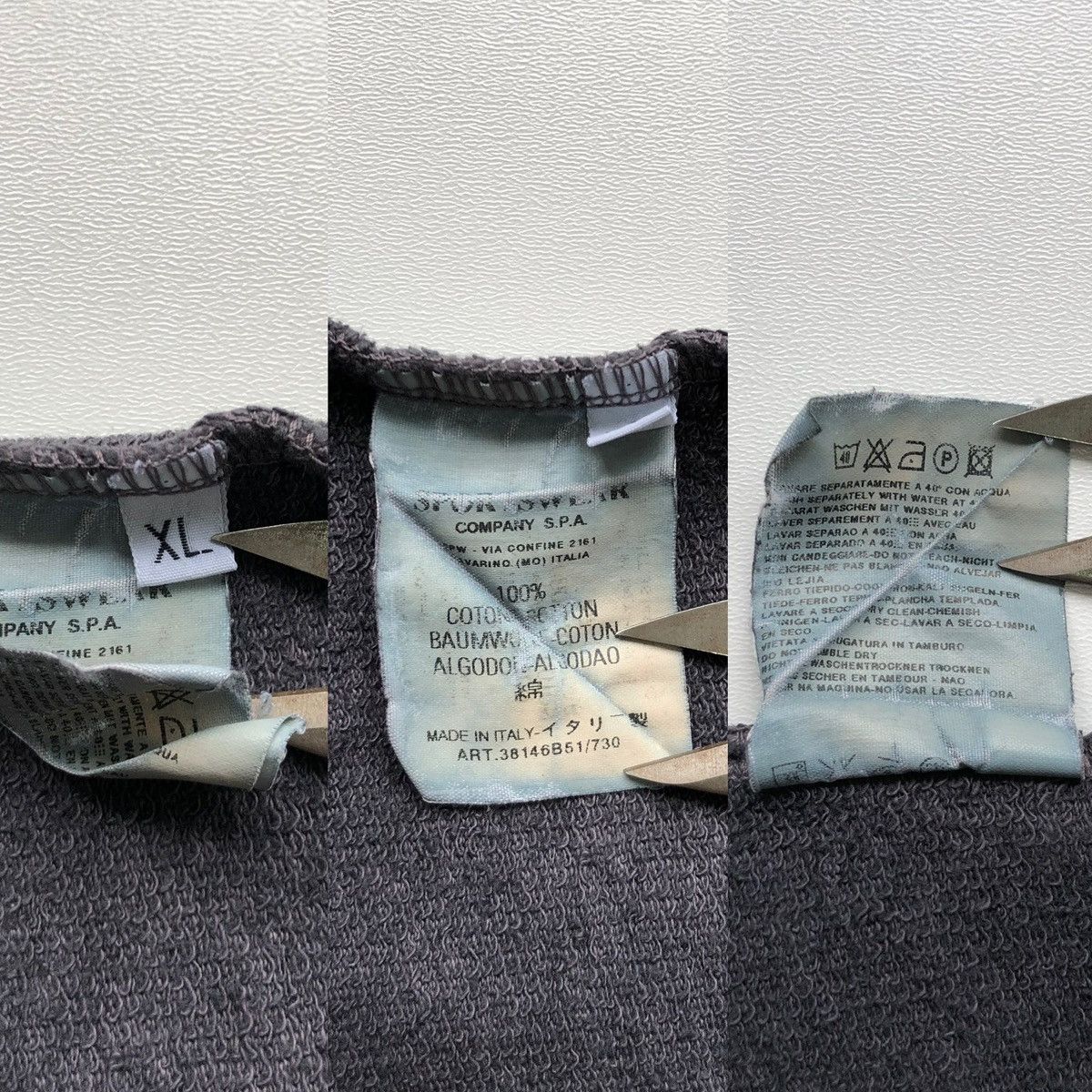 Stone Island Stone Island Denim SS03 Vintage Tie Dye Sweatshirt Archive Size US XL / EU 56 / 4 - 14 Thumbnail