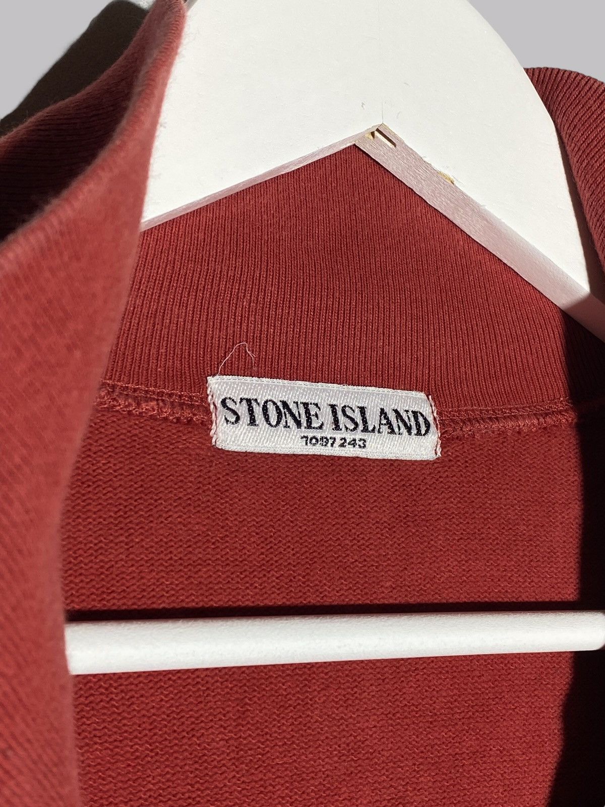 Stone Island × Vintage Stone Island Sweatshirt Pullover 1/3 Zip Button Up Size US XL / EU 56 / 4 - 6 Thumbnail