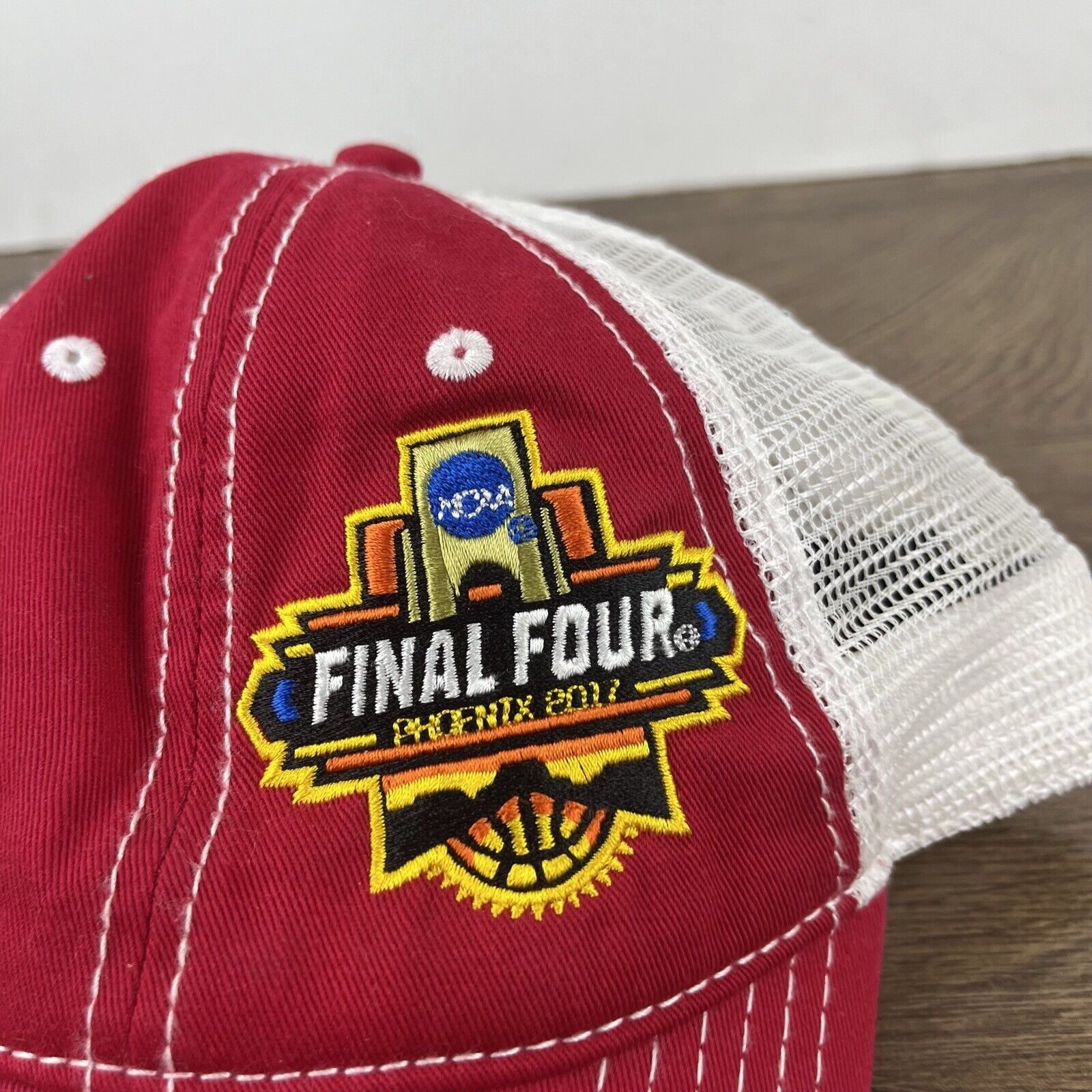 Other NCAA Final Four Hat Phoenix 2011 Hat Red Hat Adjustable Red Size ONE SIZE - 9 Thumbnail
