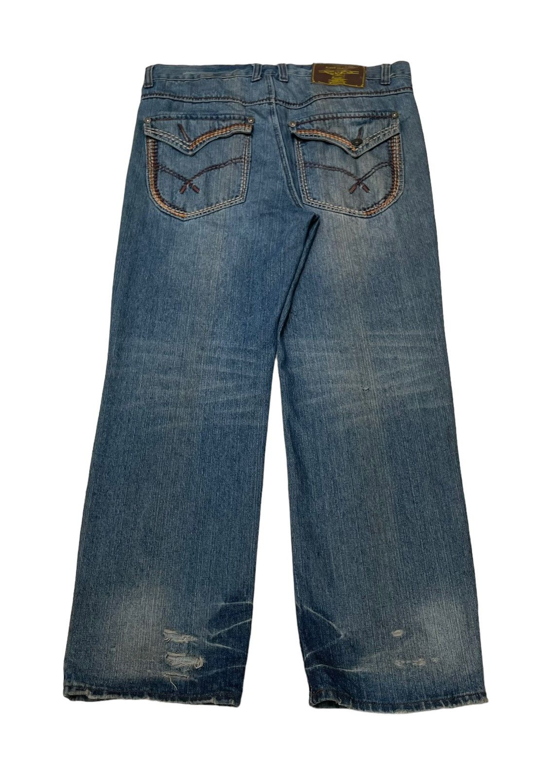 Vintage Vintage Brand Phat Farm Baggy Jeans 2000s Size US 36 / EU 52 - 2 Thumbnail