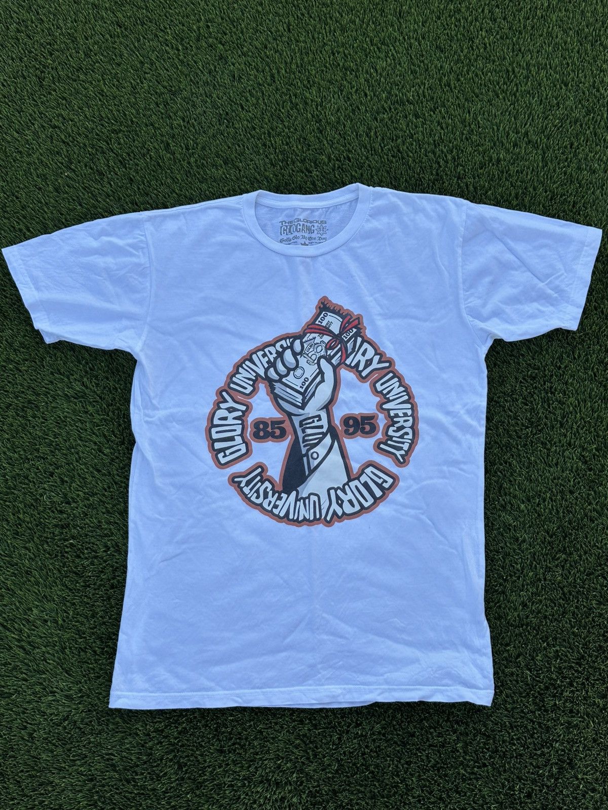 Glo Gang Gas station tee | Grailed