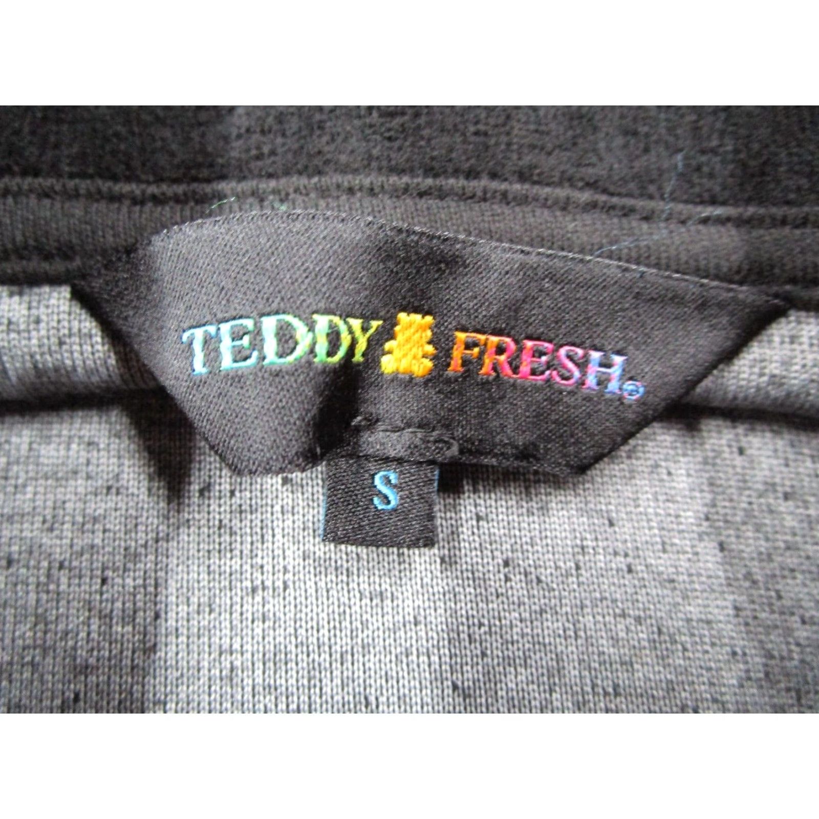 Teddy Fresh Teddy Fresh Jacket Men Small Black Tie Dye Velour Full Zip Retro Streetwear Bear Size US S / EU 44-46 / 1 - 3 Thumbnail