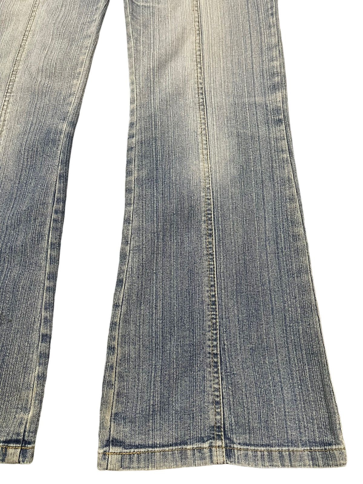If Six Was Nine Vintage Japanese Brand Blue Wash Style Flare Jeans Size US 27 - 6 Thumbnail