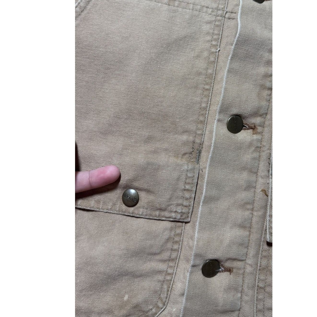 Carhartt Vtg Carhartt Hunting Jacket Blanket Lined Size Large CB036 Size US L / EU 52-54 / 3 - 11 Thumbnail