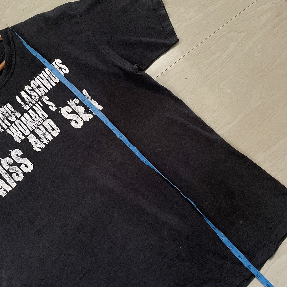 Hysteric Glamour × Japanese Brand Hardcore Chocolate X Dogma pornography films washed black Size US XL / EU 56 / 4 - 8 Thumbnail