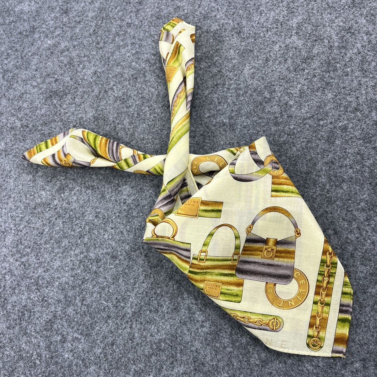 Celine Celine Handkerchief / Bandana / Neckerchief B1771 Size ONE SIZE - 8 Thumbnail