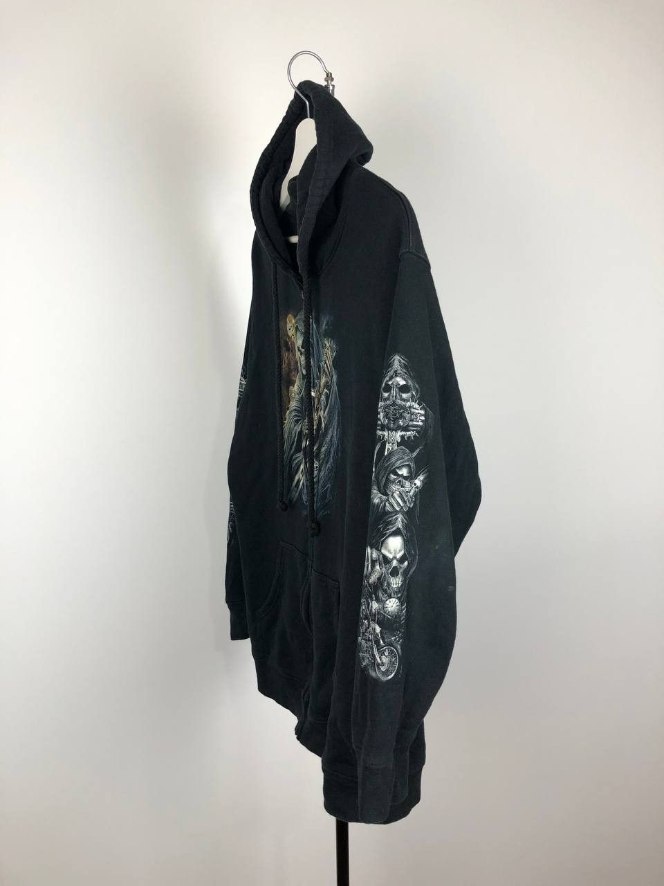 Other Wild Zip Hoodie Skeleton Satan Death Jacket size L Size US L / EU 52-54 / 3 - 6 Thumbnail