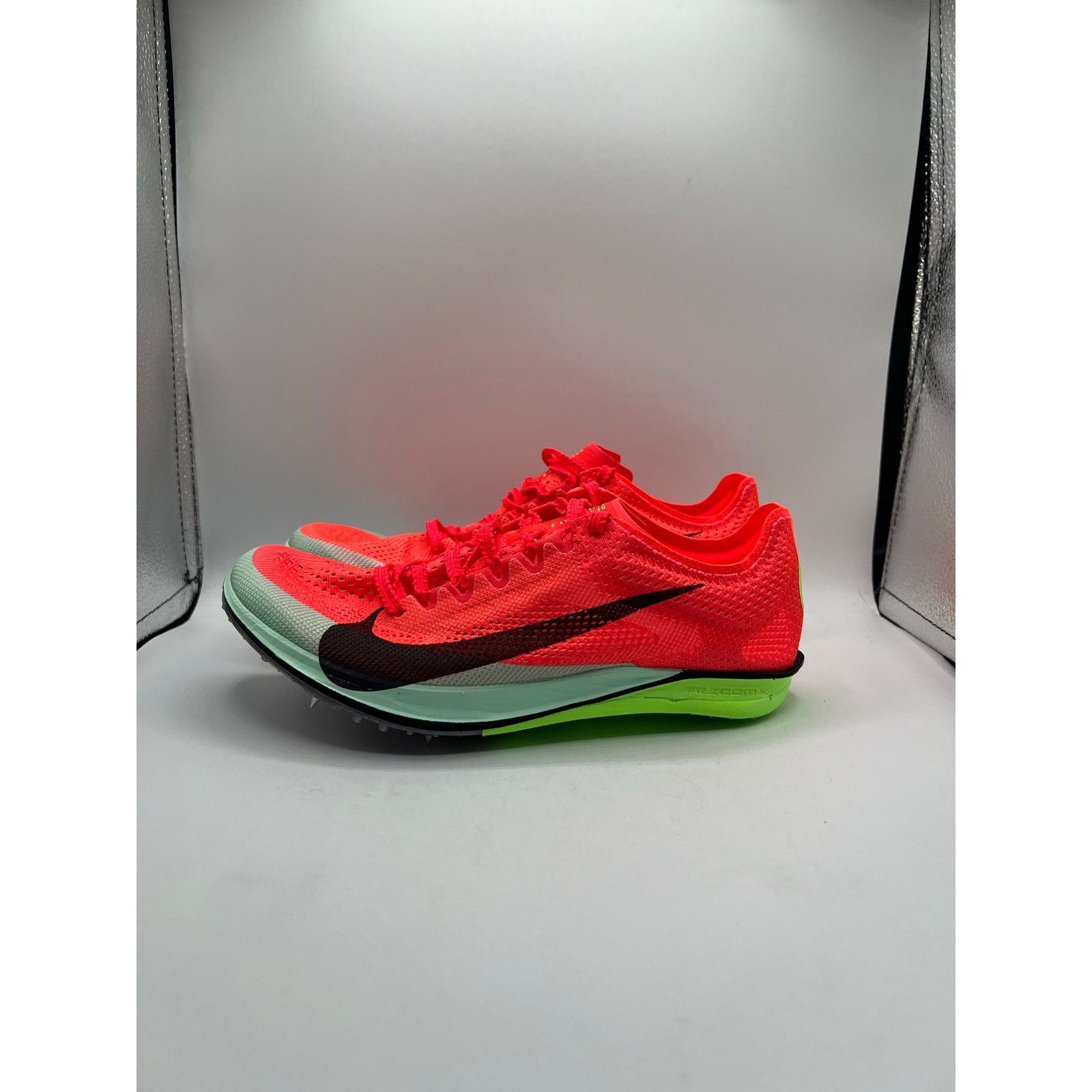 Nike Nike ZoomX Dragonfly 2 Elite “Bright Crimson Lime Blast” Size US 6 / IT 36 - 1 Thumbnail