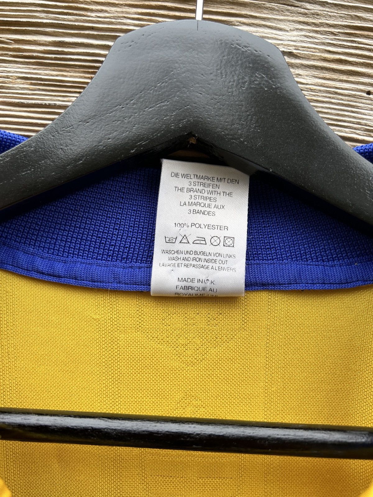 Adidas Adidas Sweden WC 1998 Johan Mjallby #8 Match Worn Jersey Size US XL / EU 56 / 4 - 13 Thumbnail