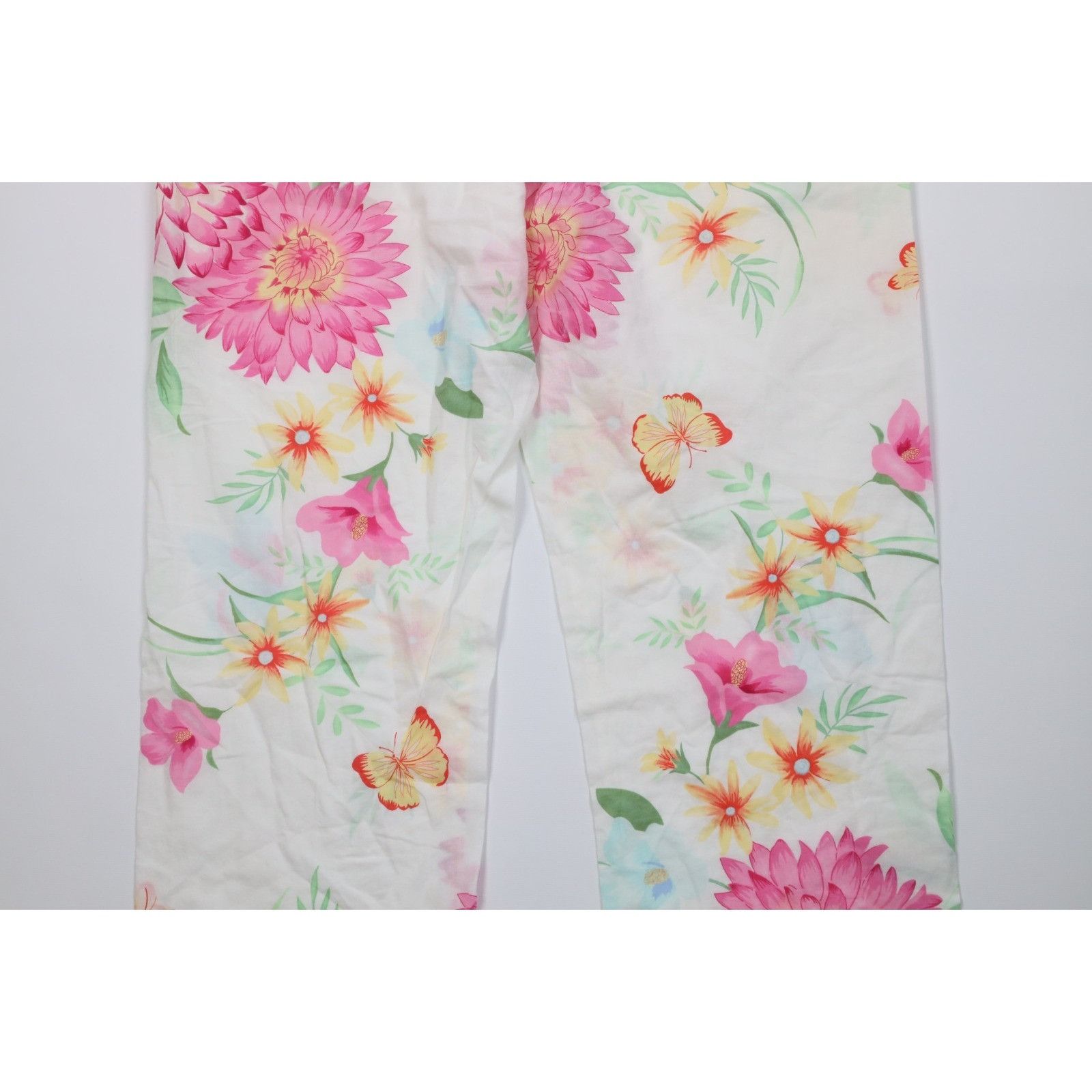 Victoria's Secret Vintage Victoria's Secret 2 Piece Flower Butterfly Pajamas Size M / US 6-8 / IT 42-44 - 18 Thumbnail