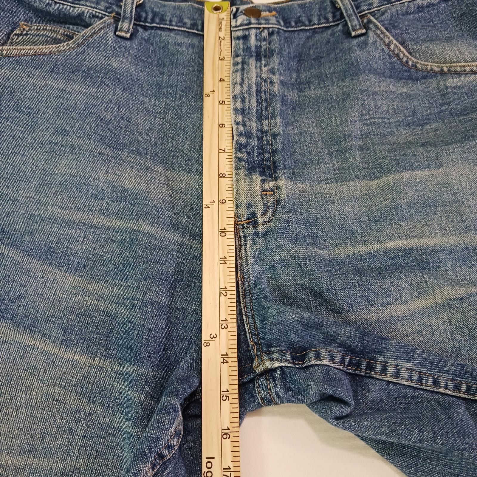 Wrangler Wrangler 606W1DH Relaxed Fit Men's 40 Blue Denim Jean Shorts Size US 40 / EU 56 - 11 Thumbnail