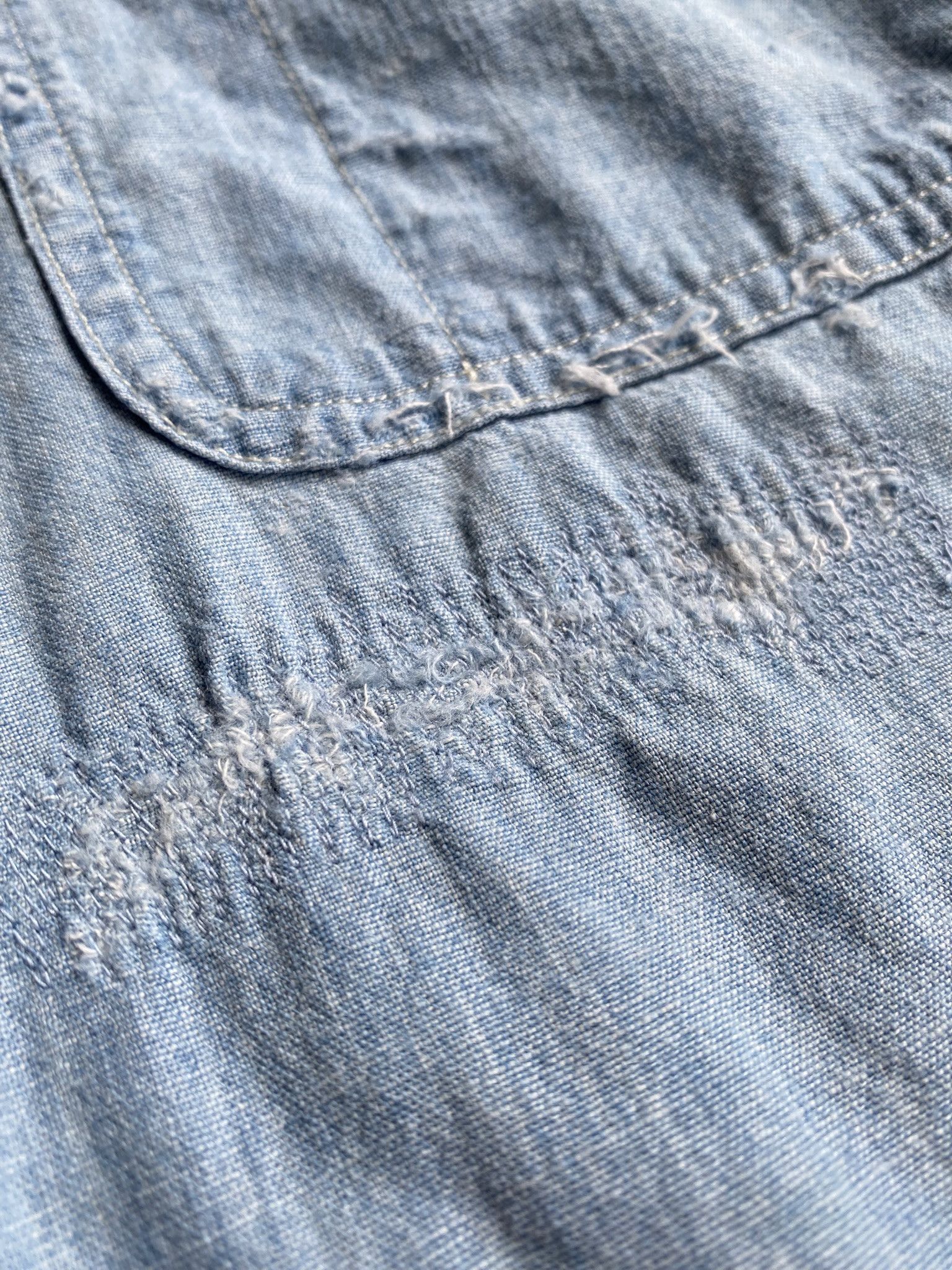 Kapital Worn-In Chambray Shirt Size US M / EU 48-50 / 2 - 16 Thumbnail