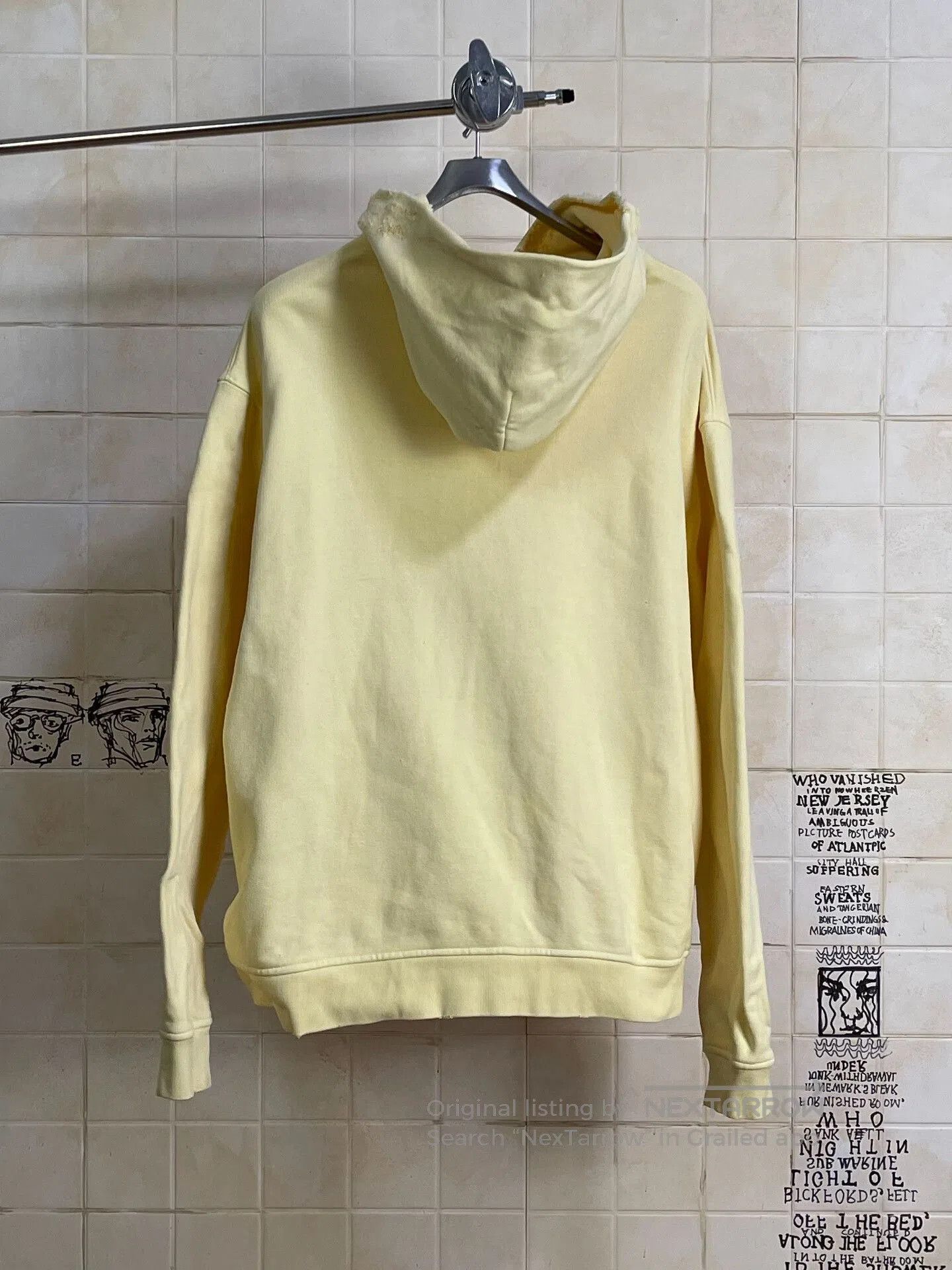Askyurself Vintage Lemon Yellow Hoodie. Size US L / EU 52-54 / 3 - 2 Thumbnail