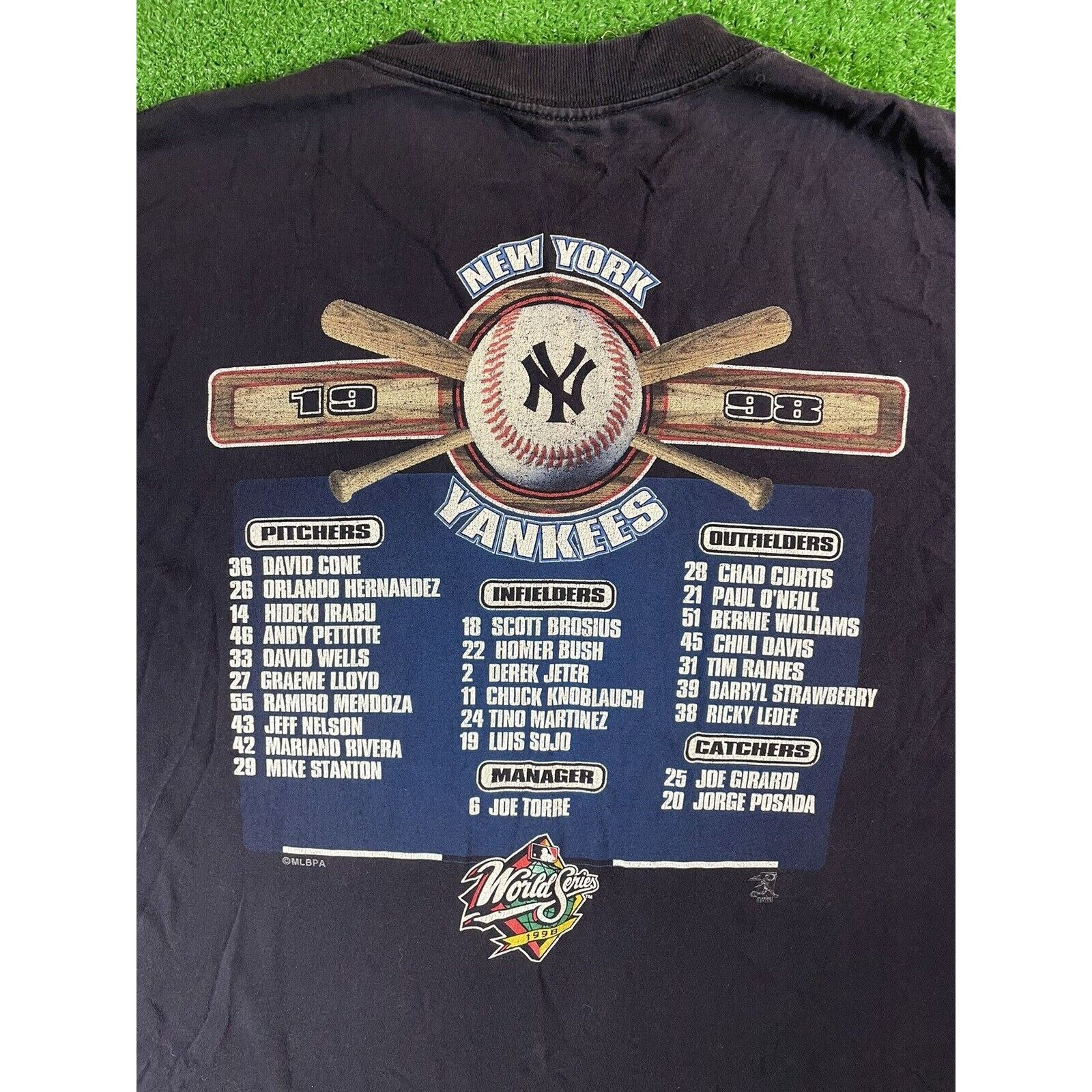 Starter Vintage Starter New York Yankees Champions Large Shirt USA Size US L / EU 52-54 / 3 - 2 Thumbnail