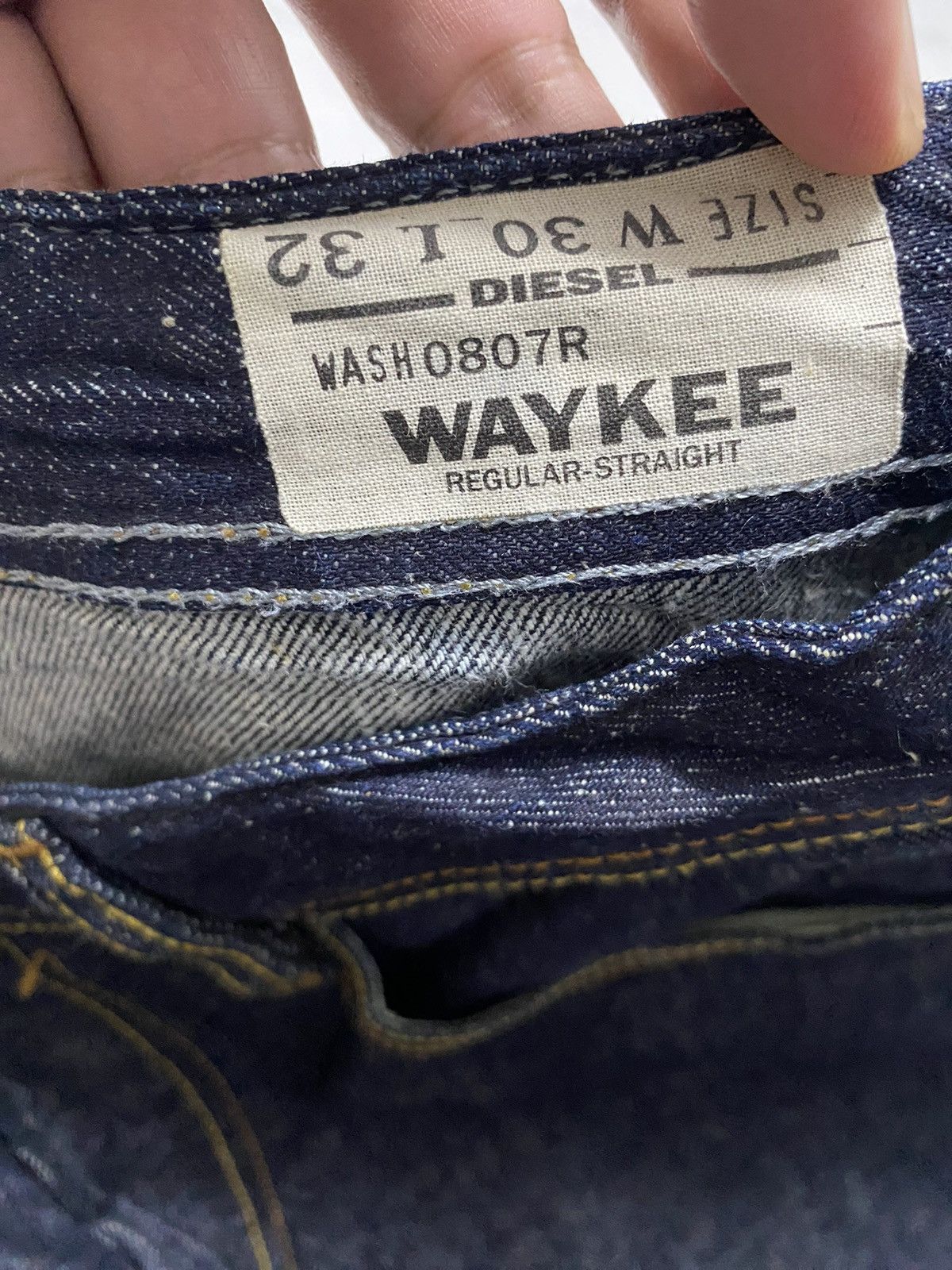 Diesel Diesel Regural Straight Denim Jeans Size US 34 / EU 50 - 11 Thumbnail