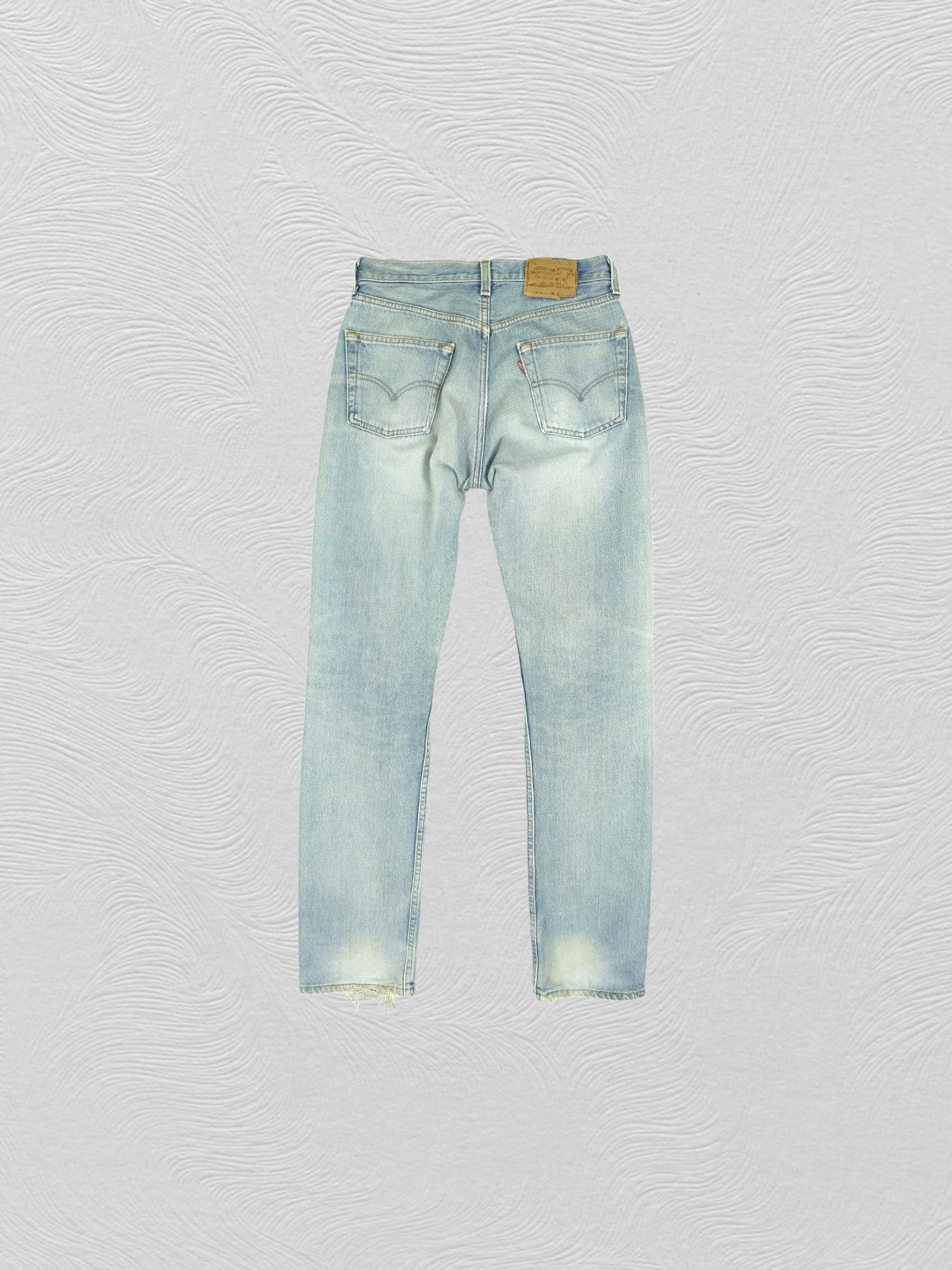 Levi's Light Wash Distressed Vintage Levi's 501 Denim 28x33 -JN153 Size US 28 / EU 44 - 2 Thumbnail