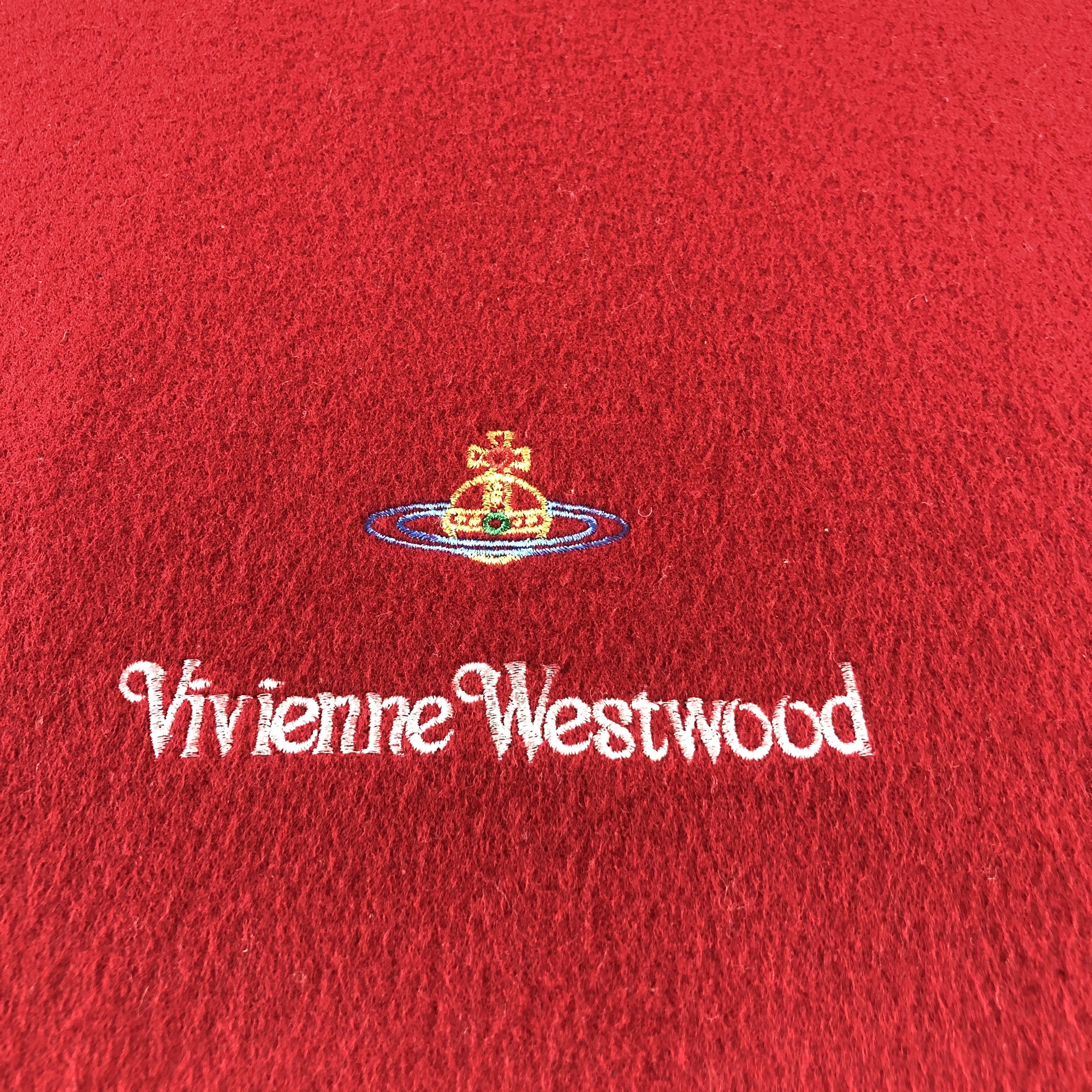 Vivienne Westwood Vivienne Westwood Wool Scarf Muffler V2912 Size ONE SIZE - 4 Thumbnail