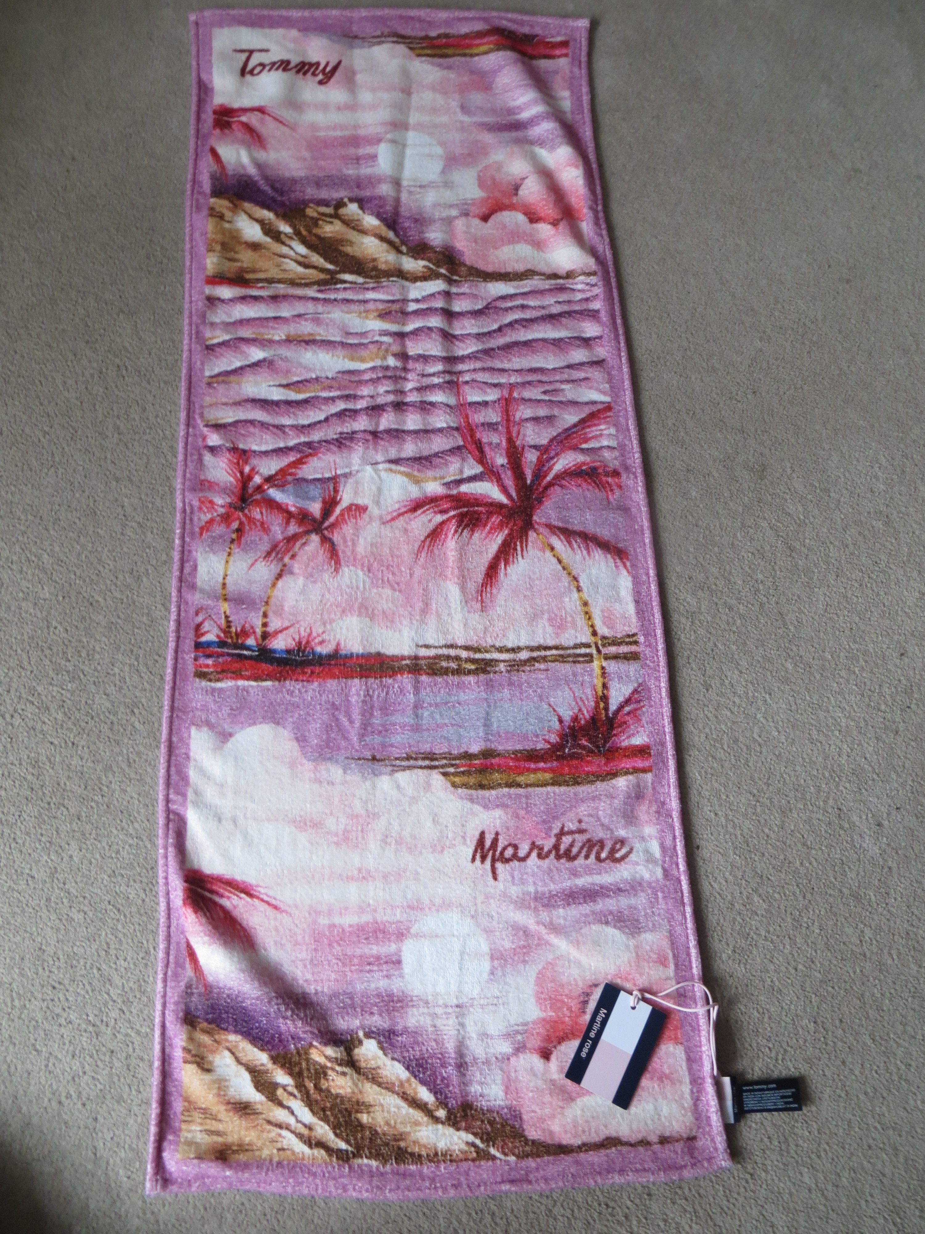 Martine Rose × Stussy Stussy x Martine Rose Fringed Flag