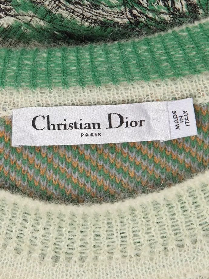 Dior Dior Jungle embroidery heavy industry sweater Size XS / US 0-2 / IT 36-38 - 5 Thumbnail