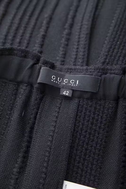 Gucci AW02 wool & fox fur skirt Size 28" / US 6 / IT 42 - 6 Thumbnail