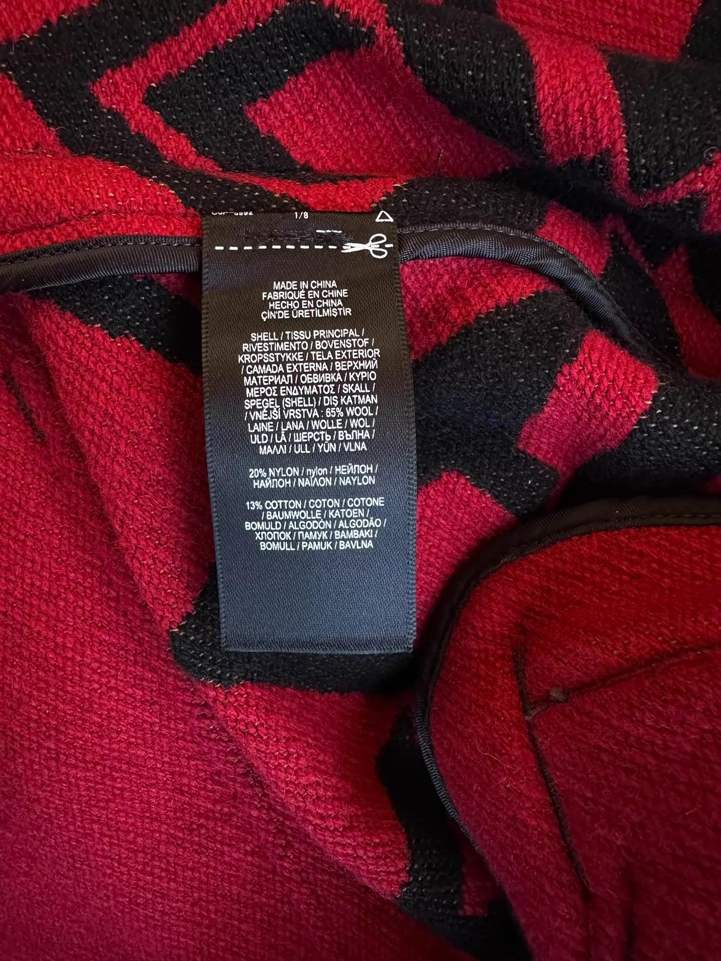 RRL Ralph Lauren RRL Vintage Wool Jacquard Farm Rancher Corduroy-Collar JKT L Size US L / EU 52-54 / 3 - 8 Thumbnail