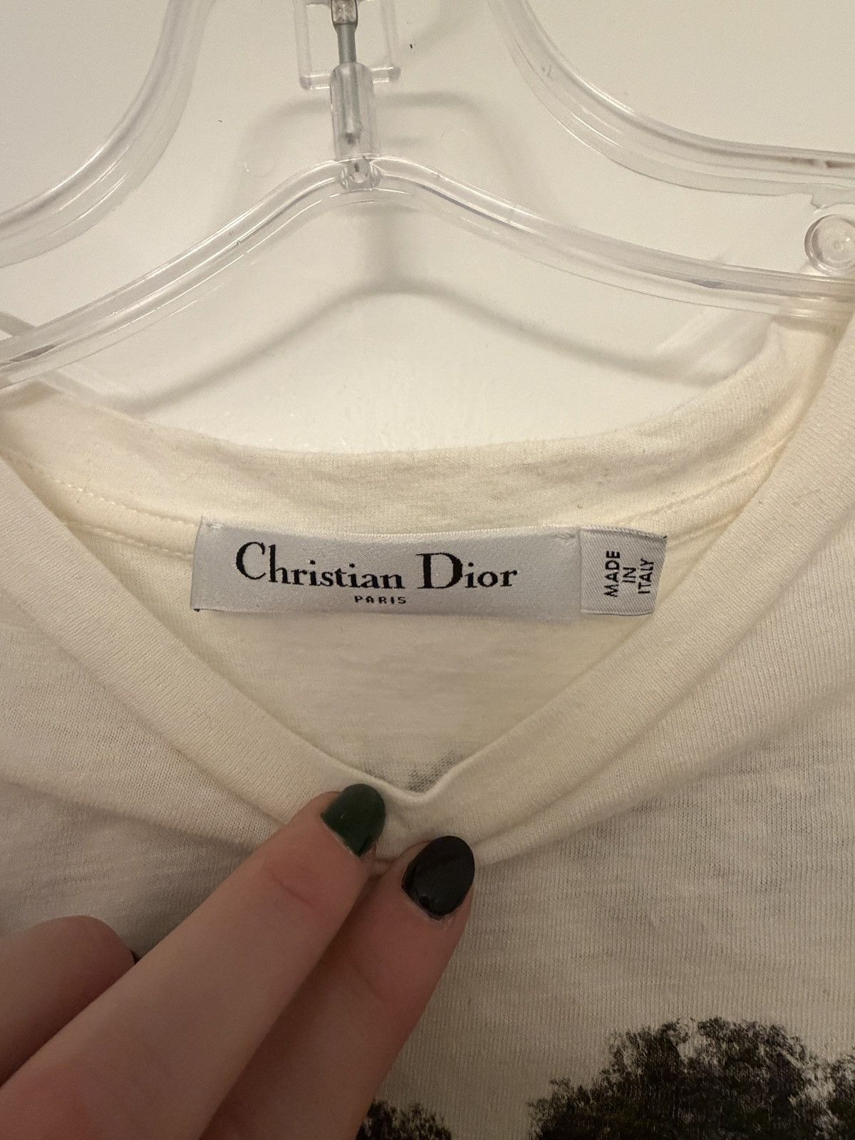 Dior Christian Dior Dinosaur Tee Size XS / US 0-2 / IT 36-38 - 3 Thumbnail
