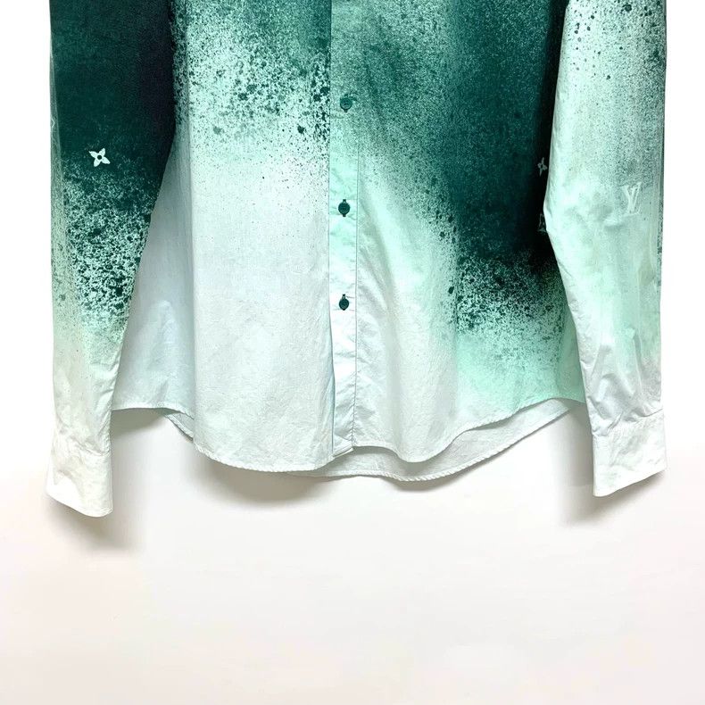 Louis Vuitton Louis Vuitton Splash Ink Rendering Shirt 2501-Nextarrow Size US XXL / EU 58 / 5 - 6 Thumbnail