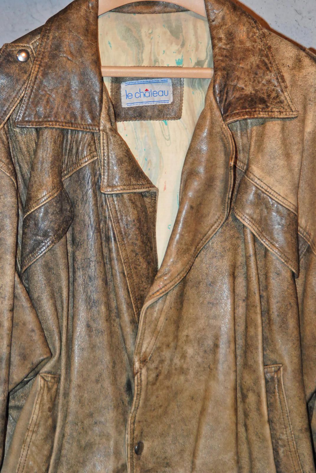 Designer La Chateau Lether jacket Size ONE SIZE - 3 Thumbnail
