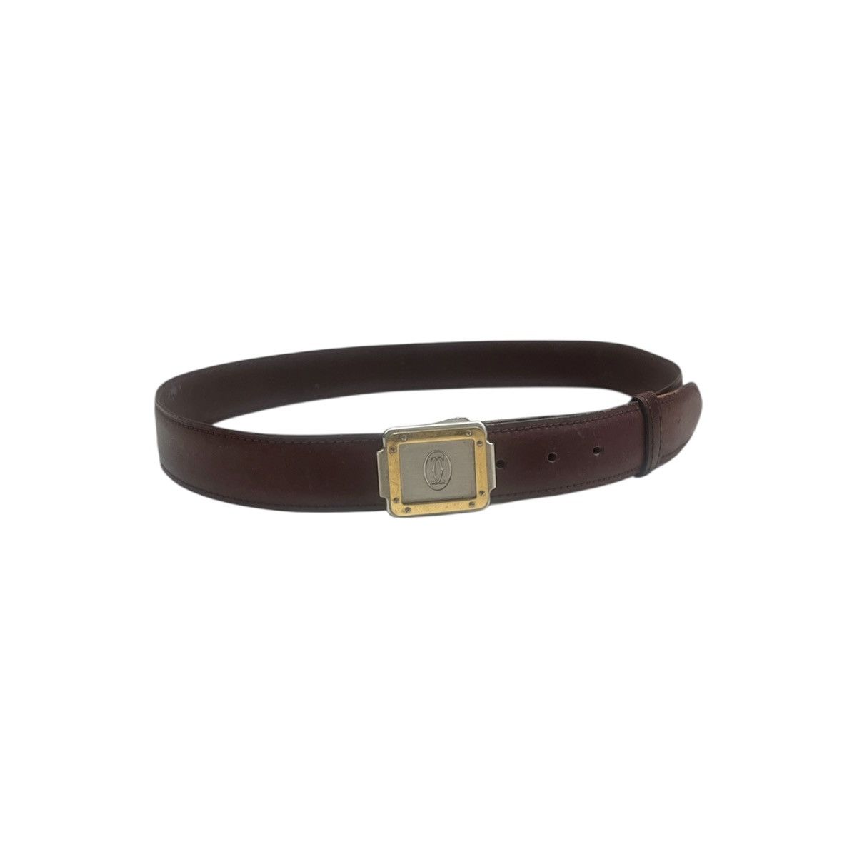 Cartier Vintage Cartier santos must de Cartier leather belt Size 30 - 1 Thumbnail