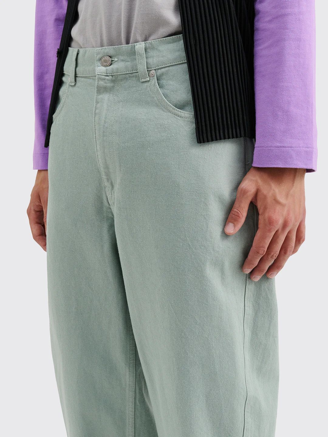 Tres Bien 💚 Très Bien Everywear Twisted 5 Pocket Work Pant Size US 30 / EU 46 - 4 Thumbnail