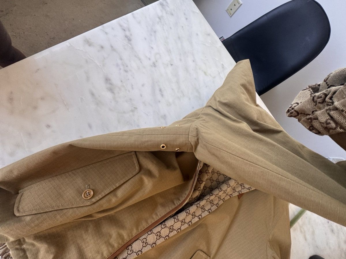 Gucci Gucci Reversible GG Jacket 'Light Brown' Size US L / EU 52-54 / 3 - 10 Thumbnail