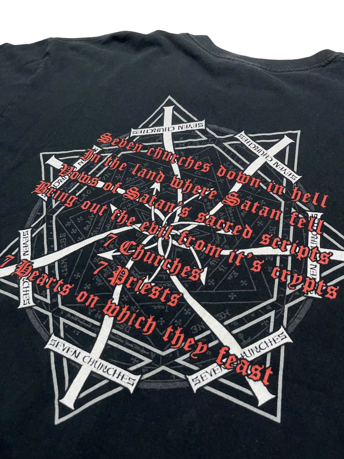 Band Tees × Vintage Vintage Possessed Seven Churches 2009 T-shirt Death Metal Size US XL / EU 56 / 4 - 7 Thumbnail