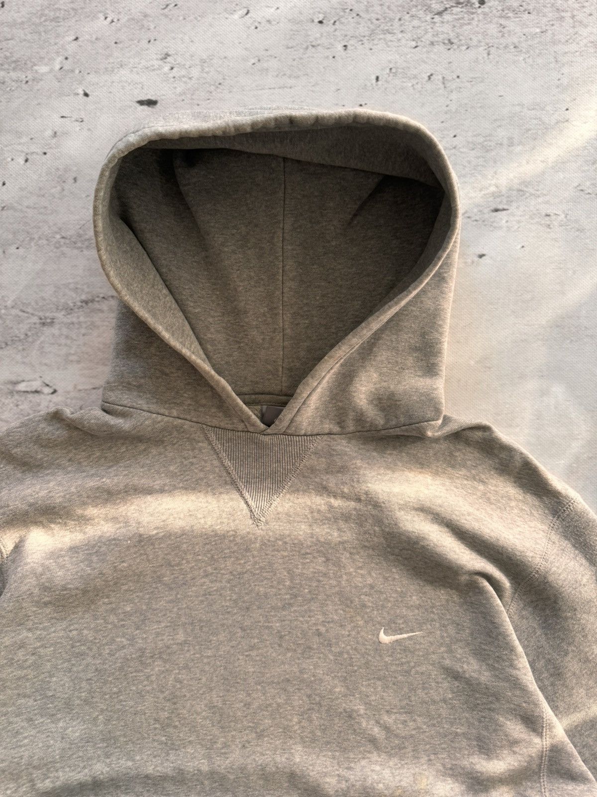 Nike × Vintage NIKE VINTAGE BASIC LOGO OVERSIZE BOXY HOODIE Size US L / EU 52-54 / 3 - 3 Thumbnail