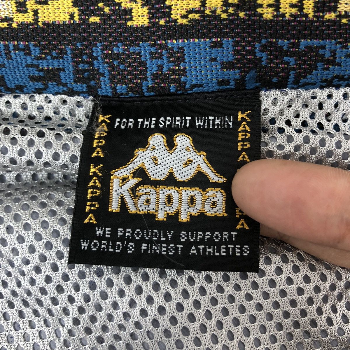 Kappa × Vintage Vintage 90s KAPPA Jacket Windbreaker Pull Out Hoodie Size US L / EU 52-54 / 3 - 5 Thumbnail
